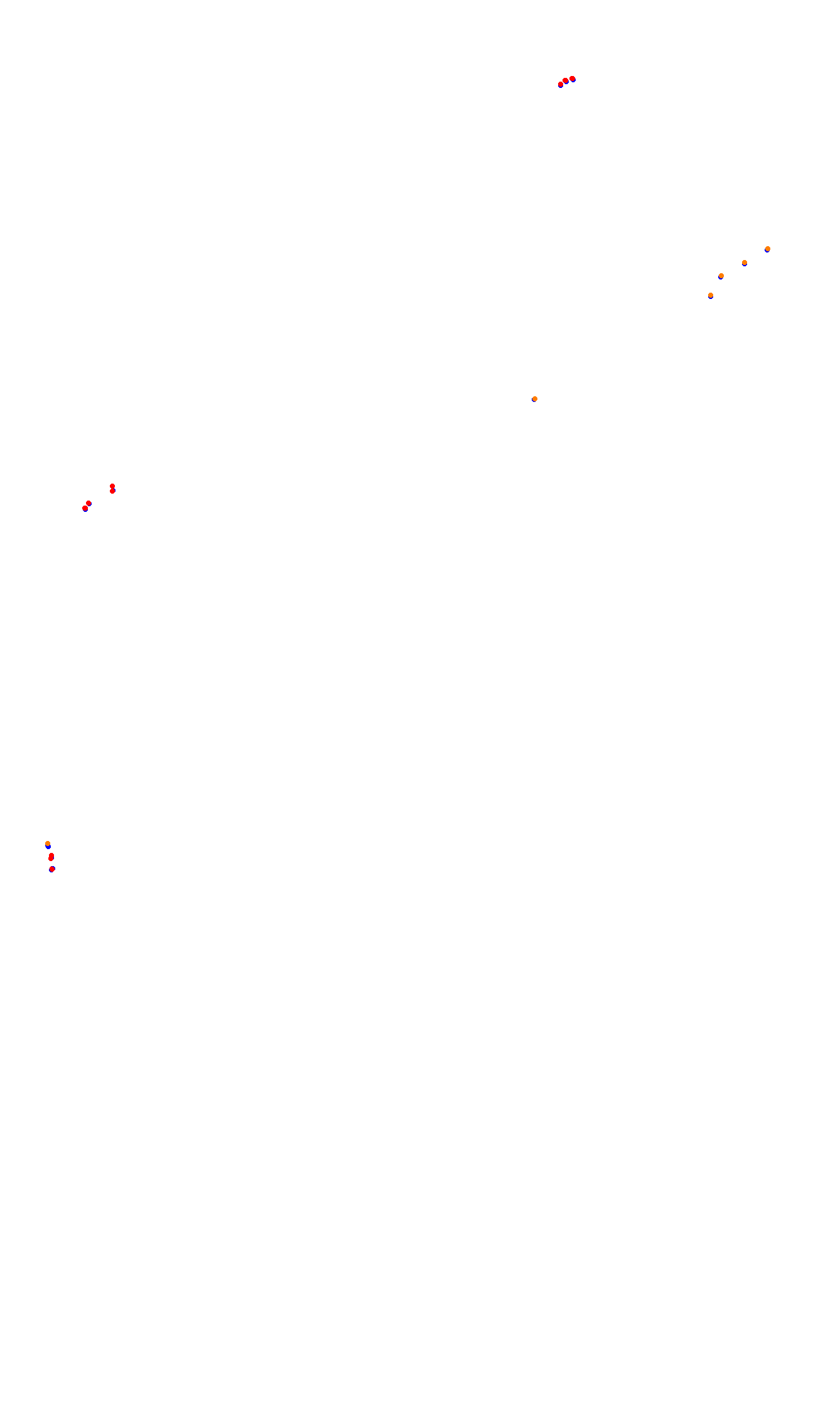 Monza collisions