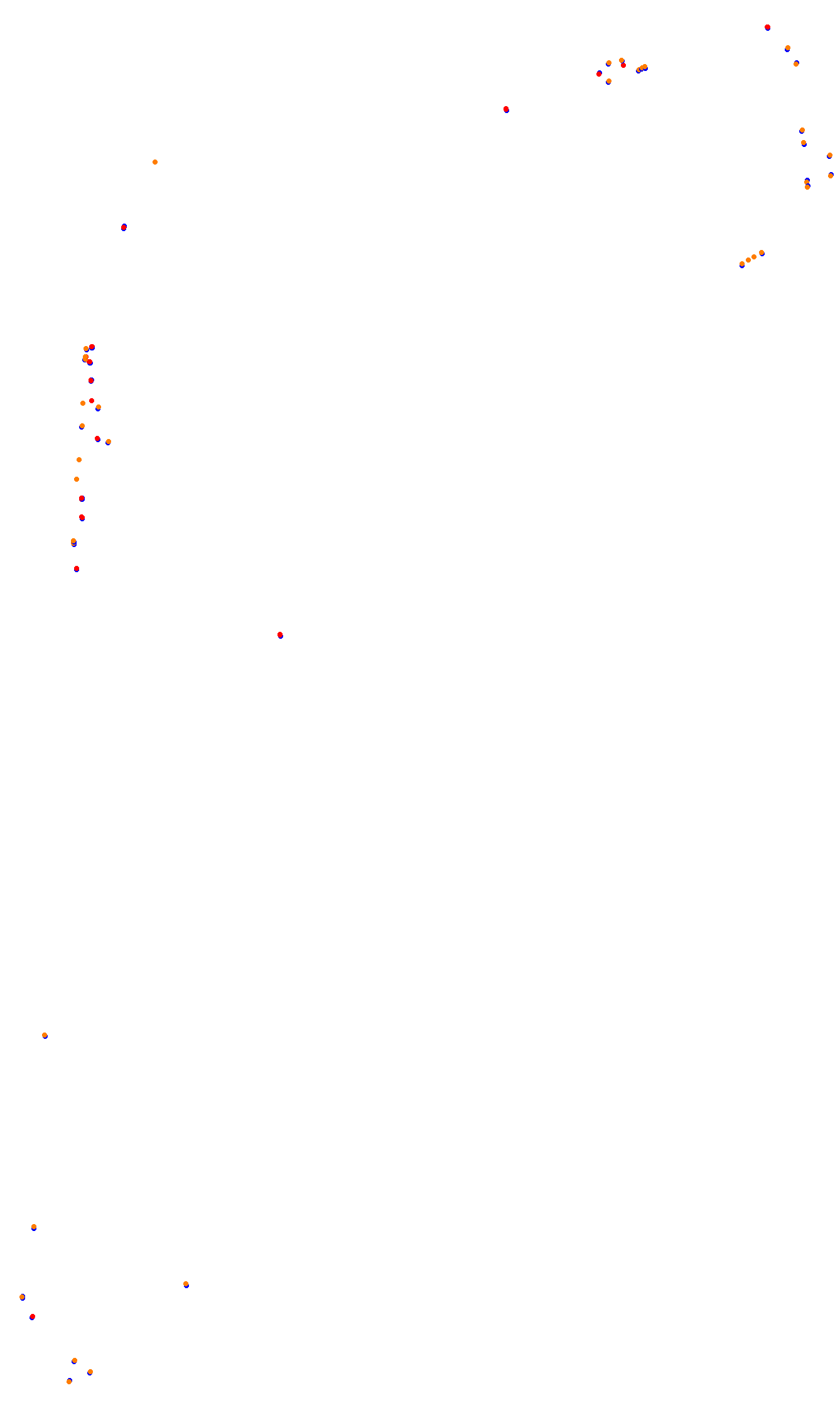 Monza collisions