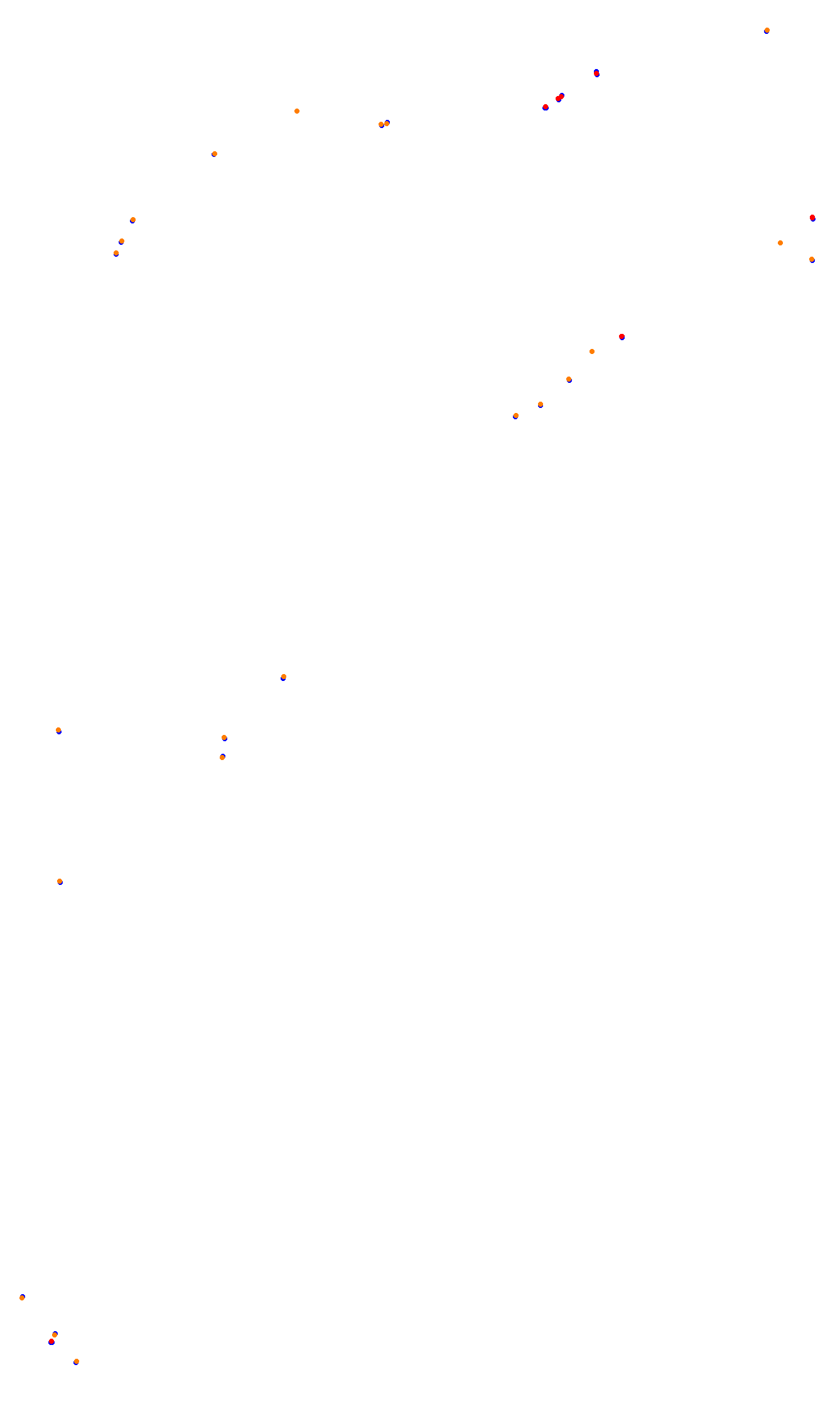 Monza collisions