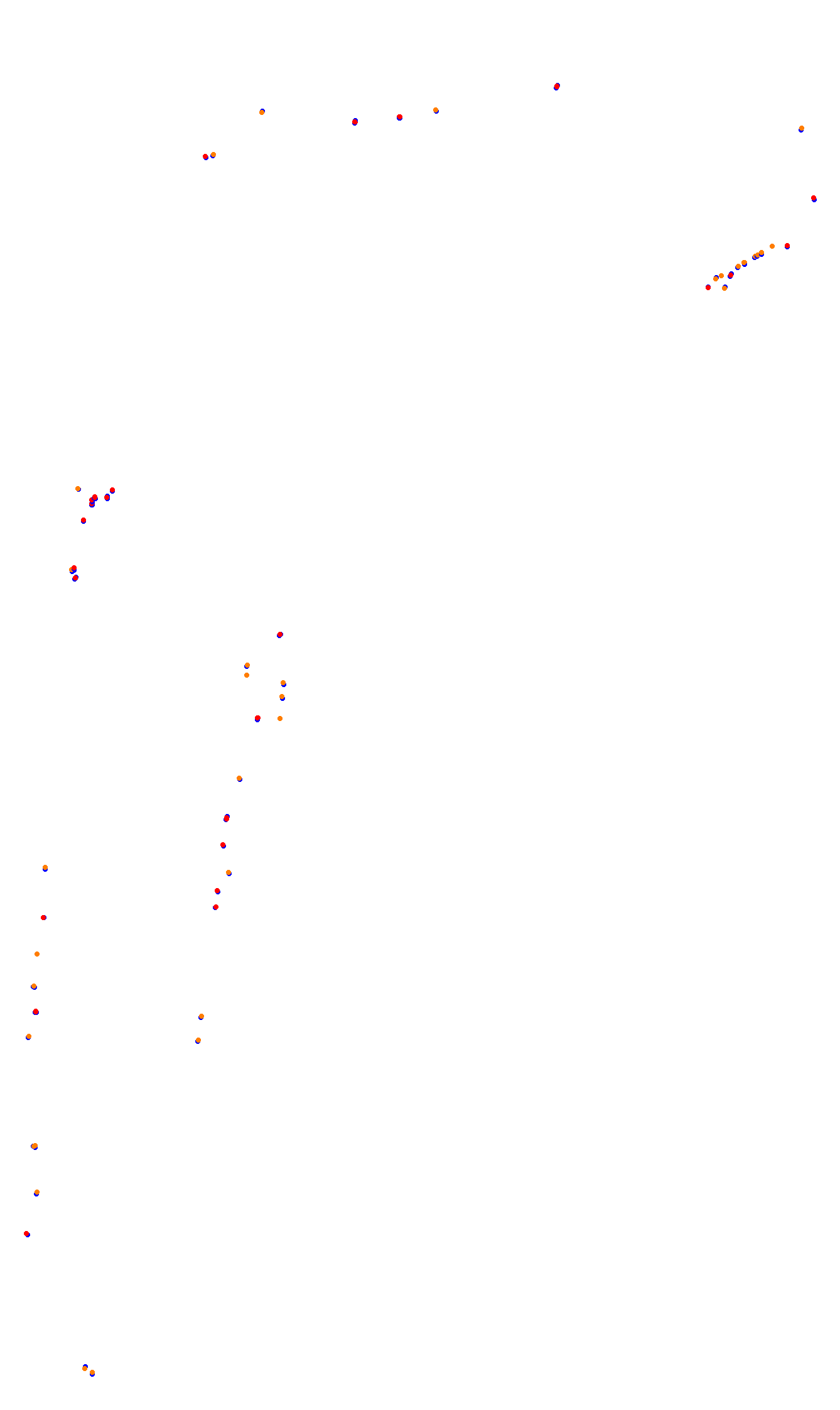 Monza collisions