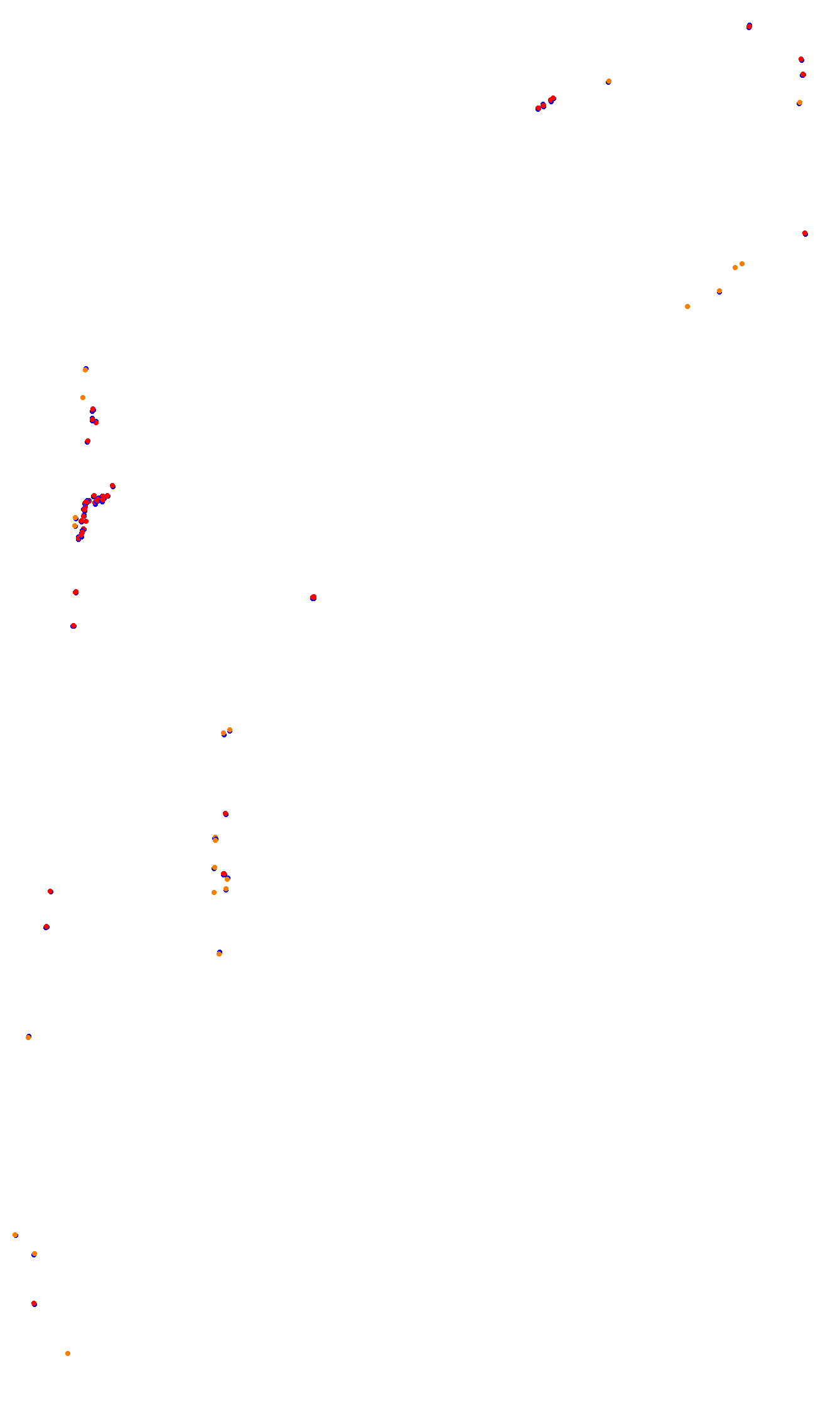 Monza collisions