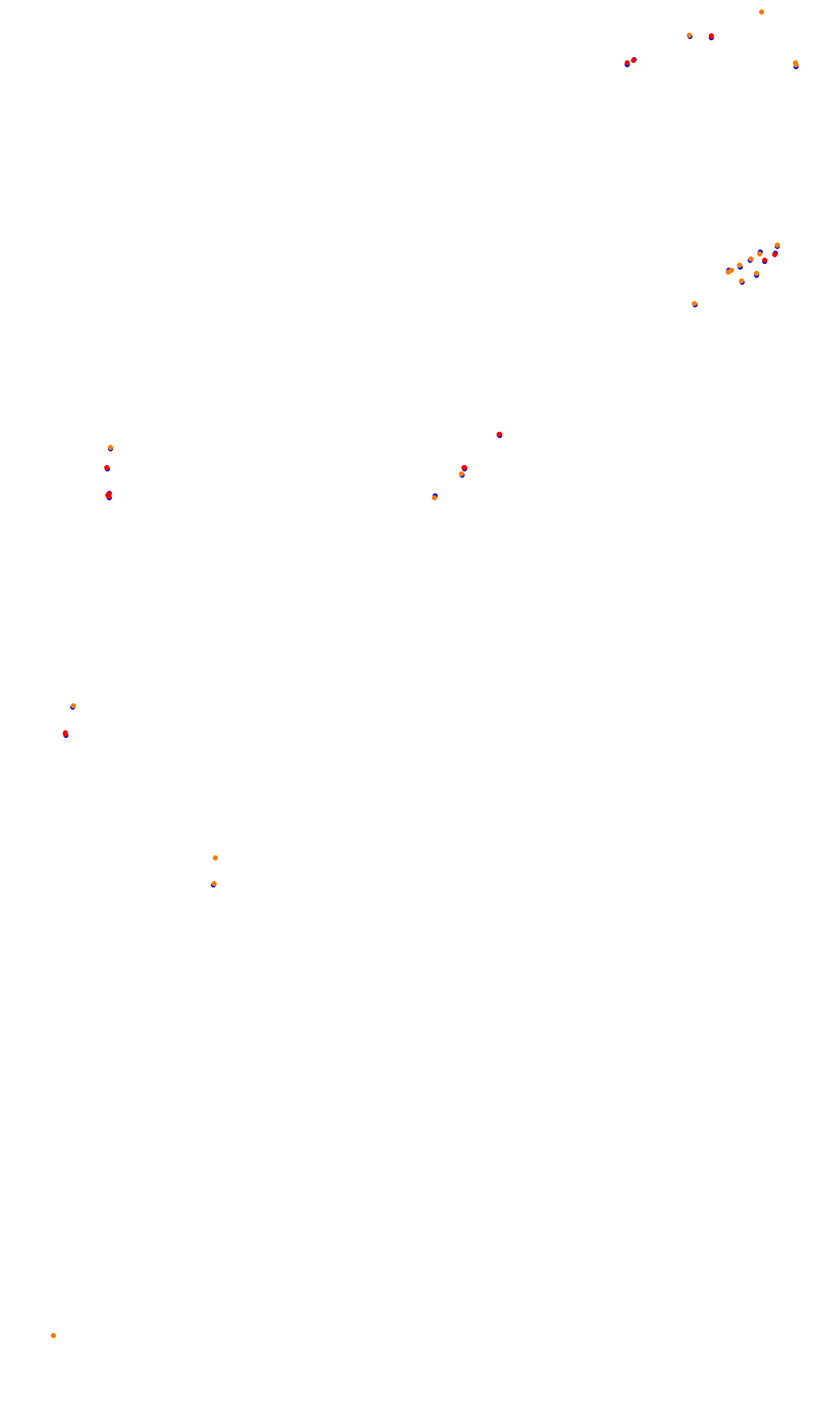 Monza collisions