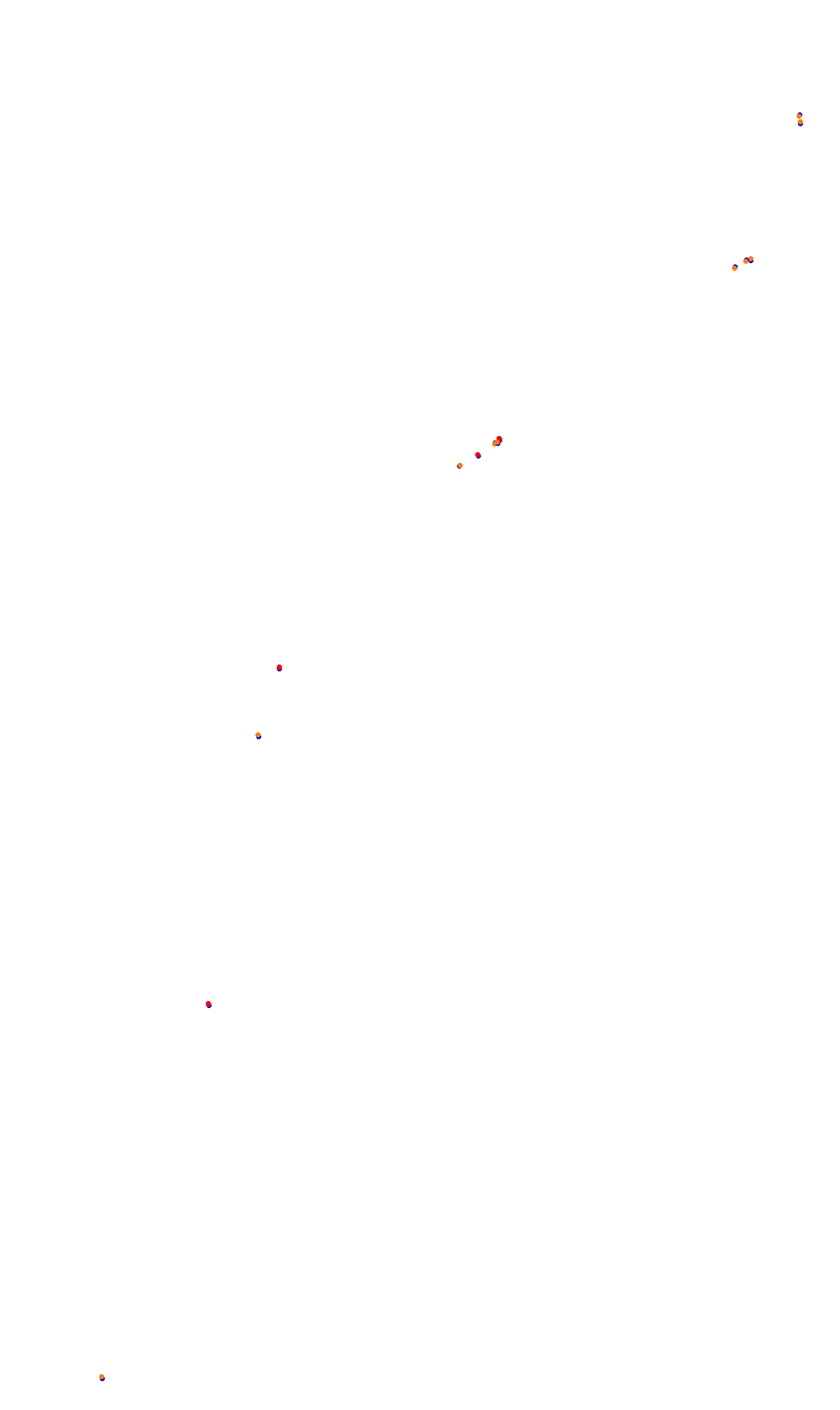 Monza collisions