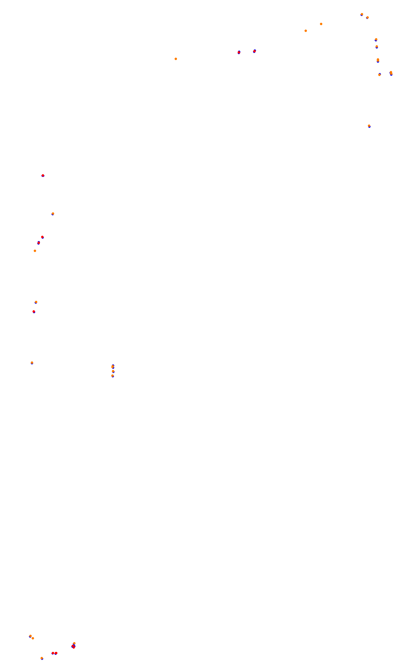 Monza collisions