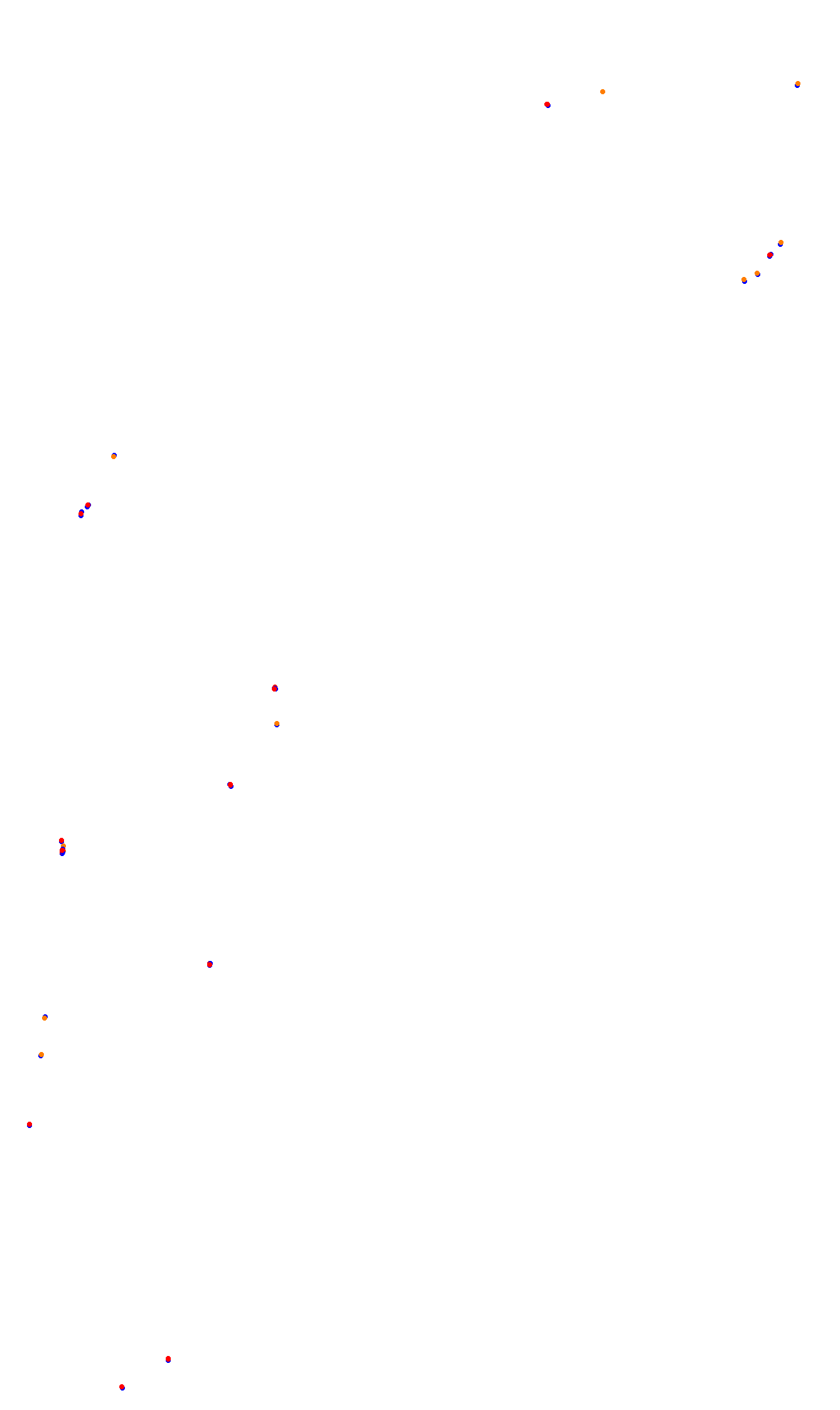 Monza collisions