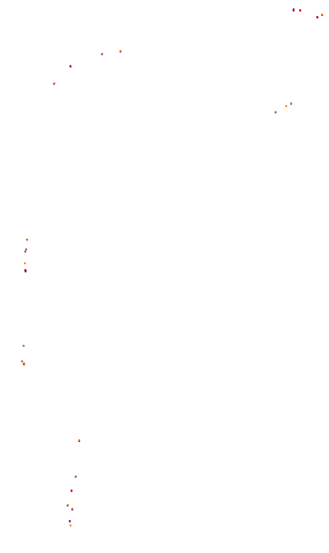 Monza collisions