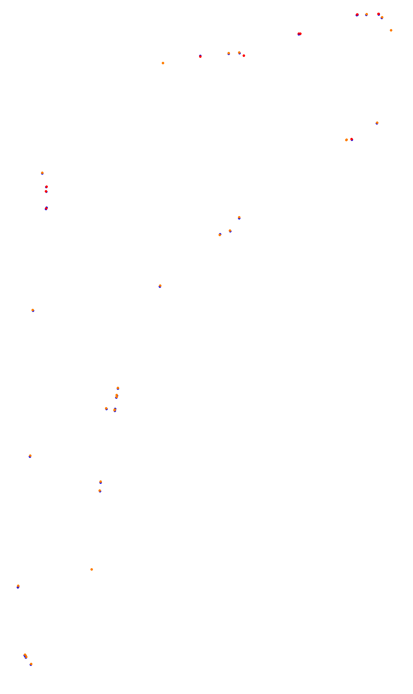 Monza collisions