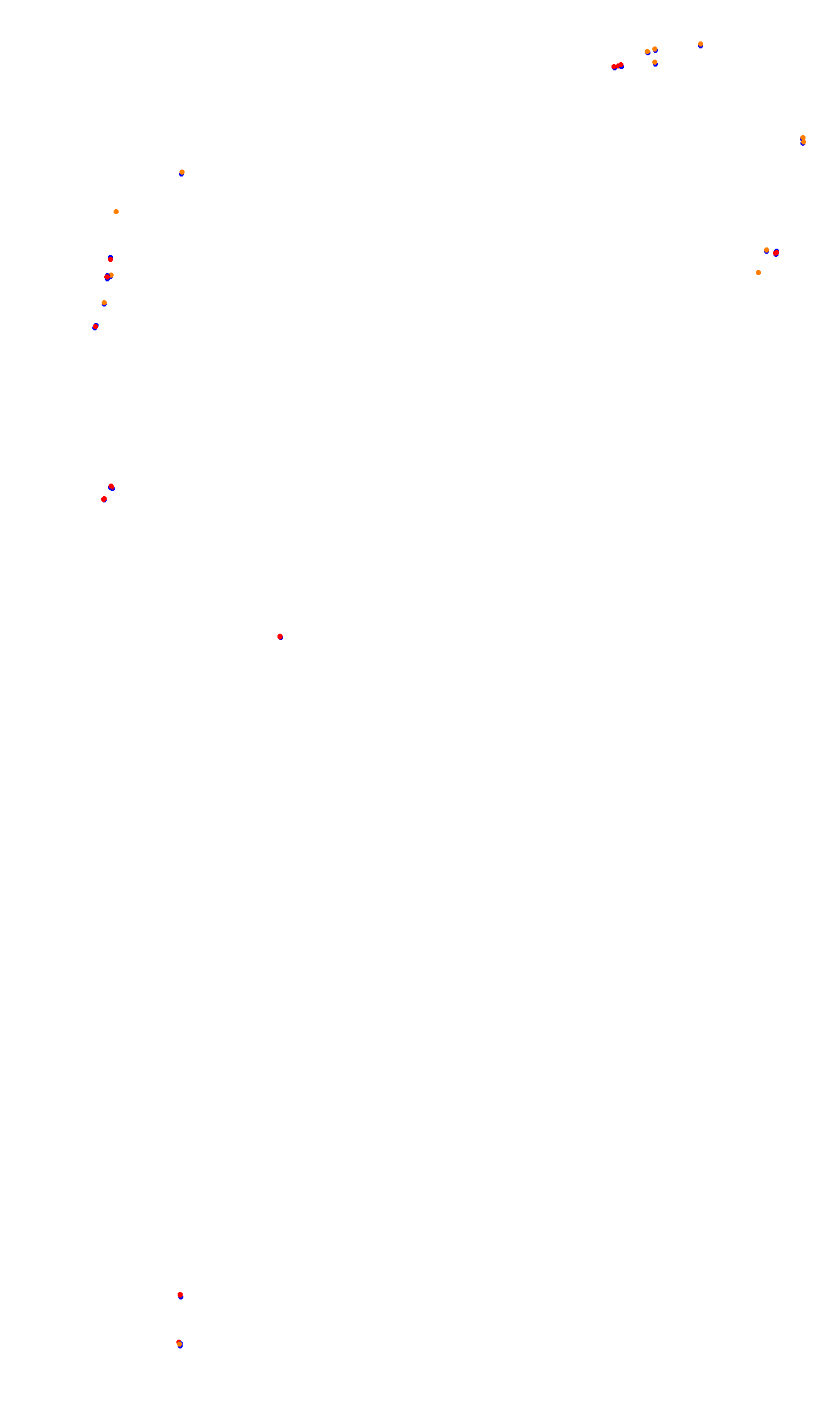 Monza collisions