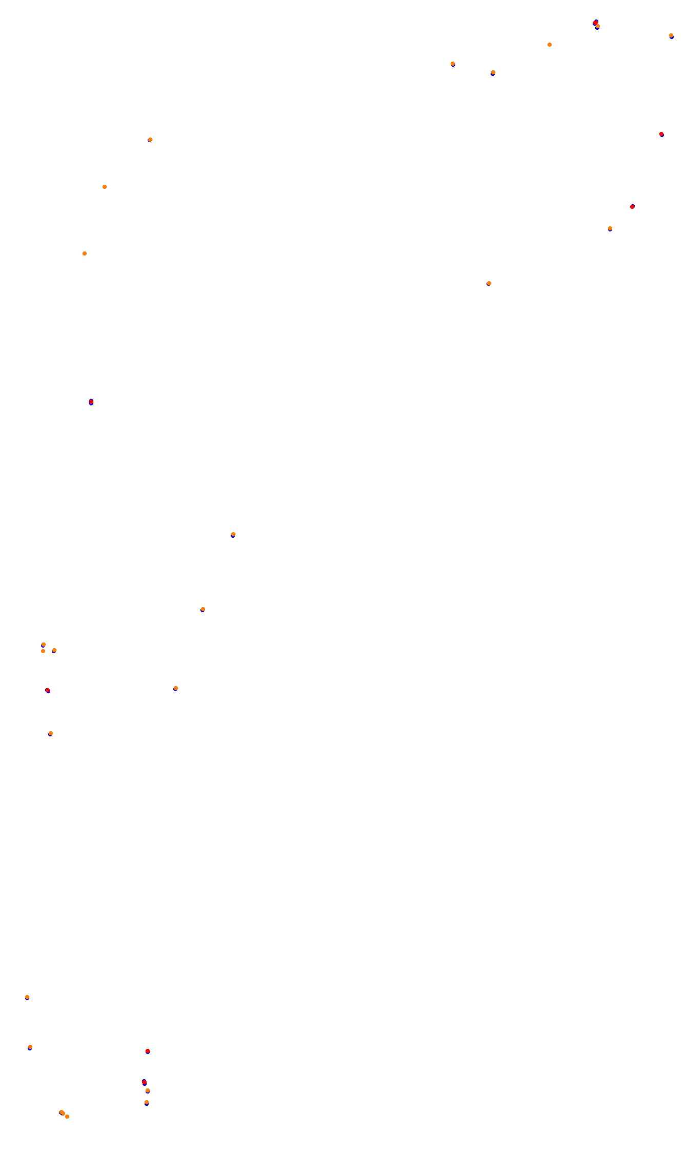 Monza collisions