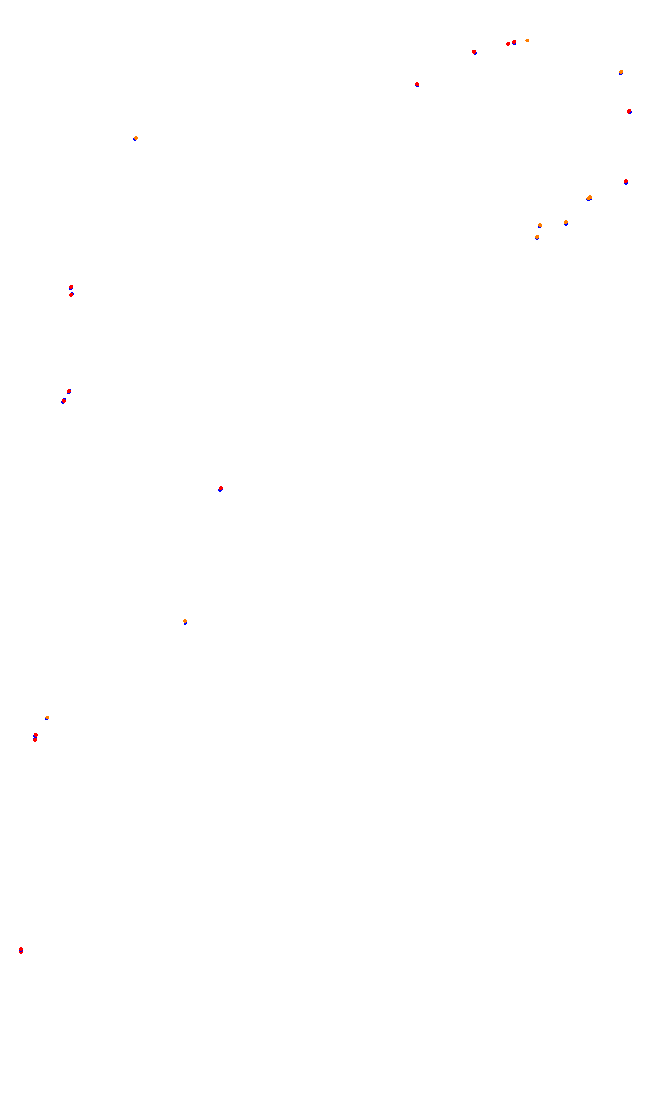 Monza collisions