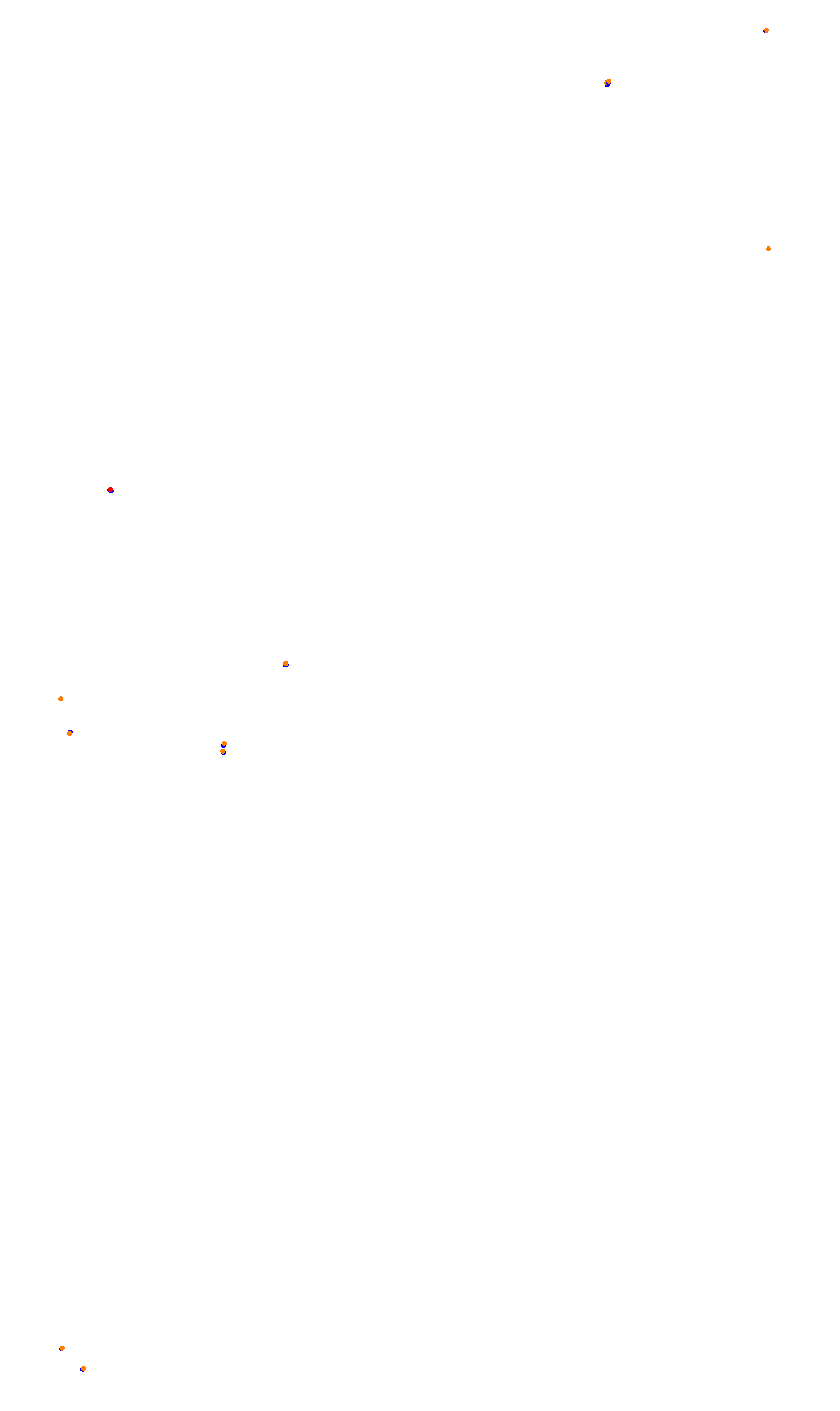 Monza collisions