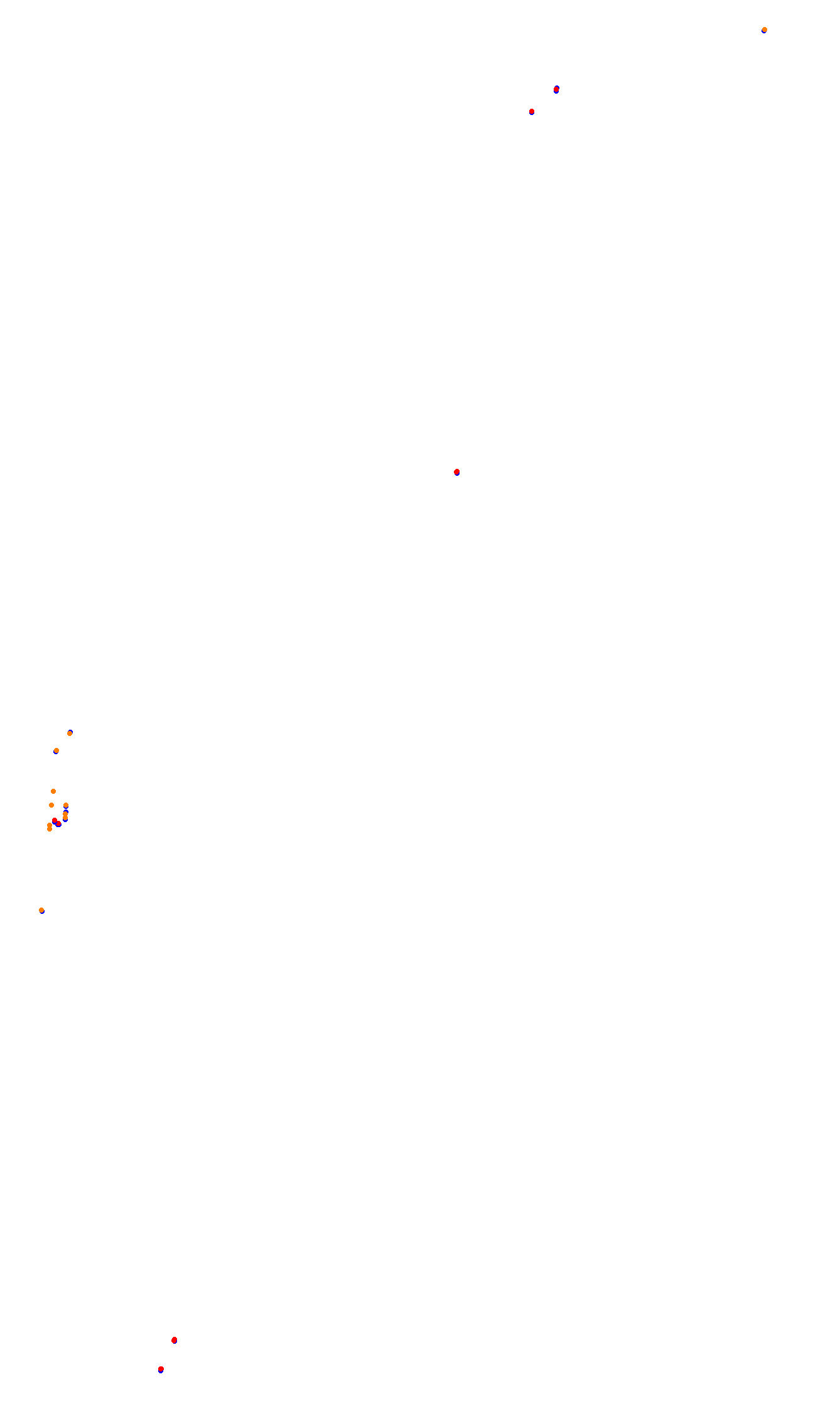 Monza collisions