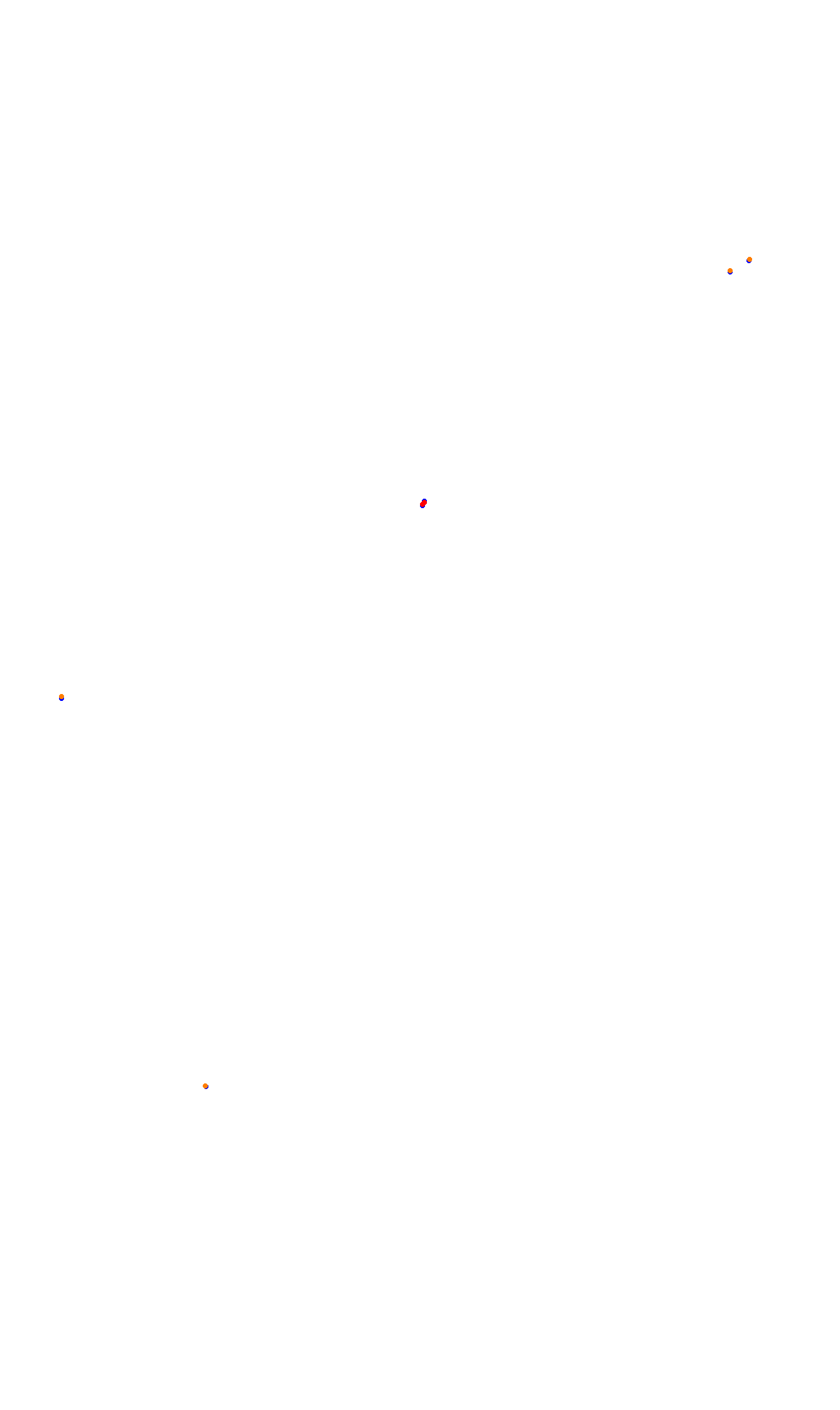 Monza collisions