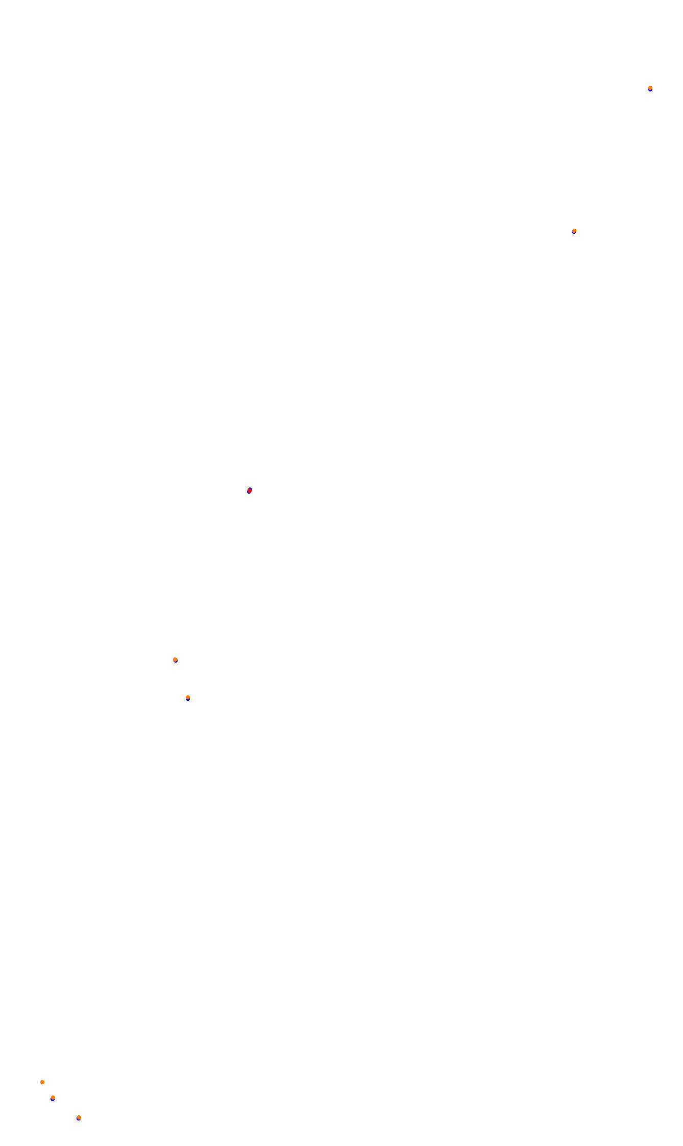 Monza collisions