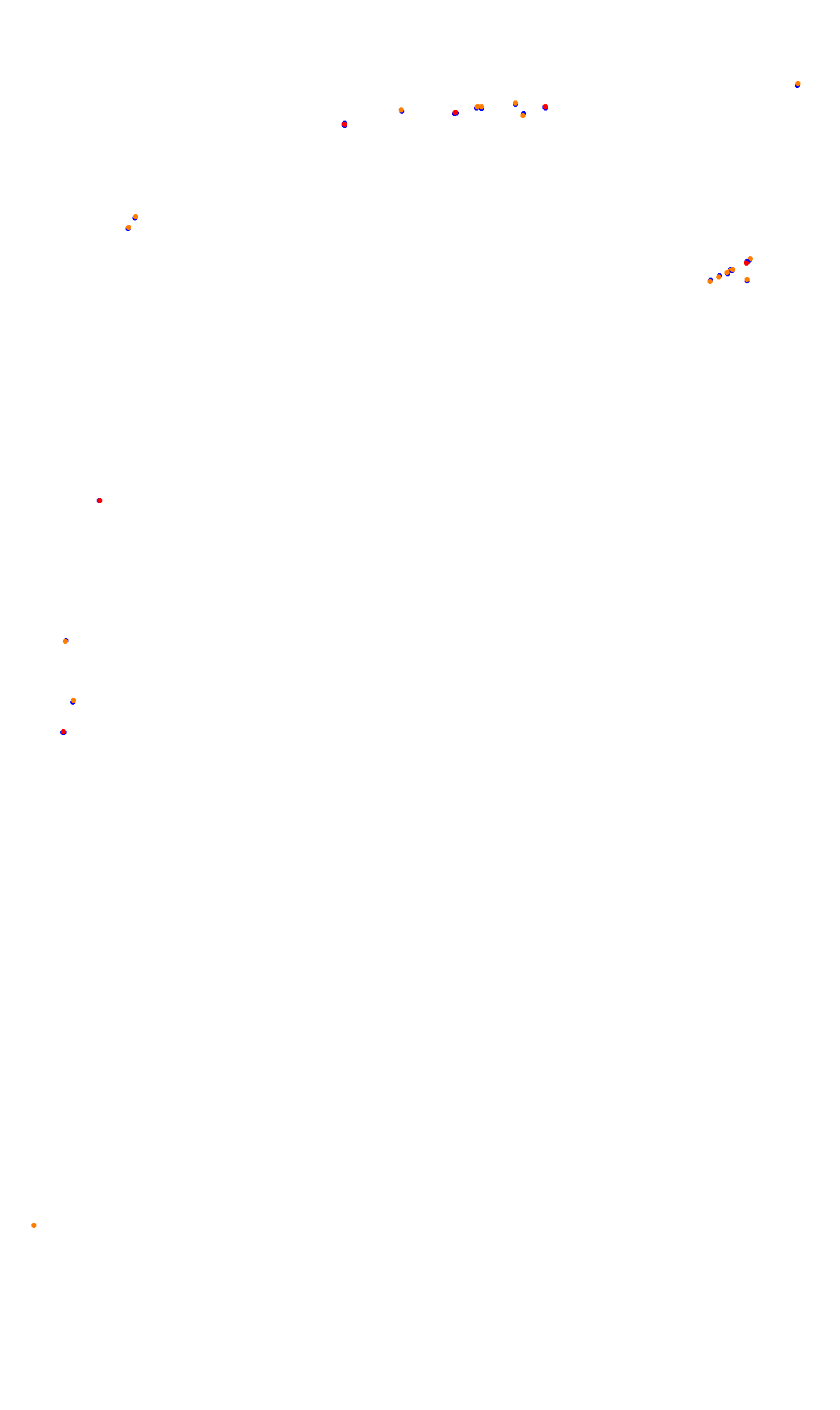 Monza collisions