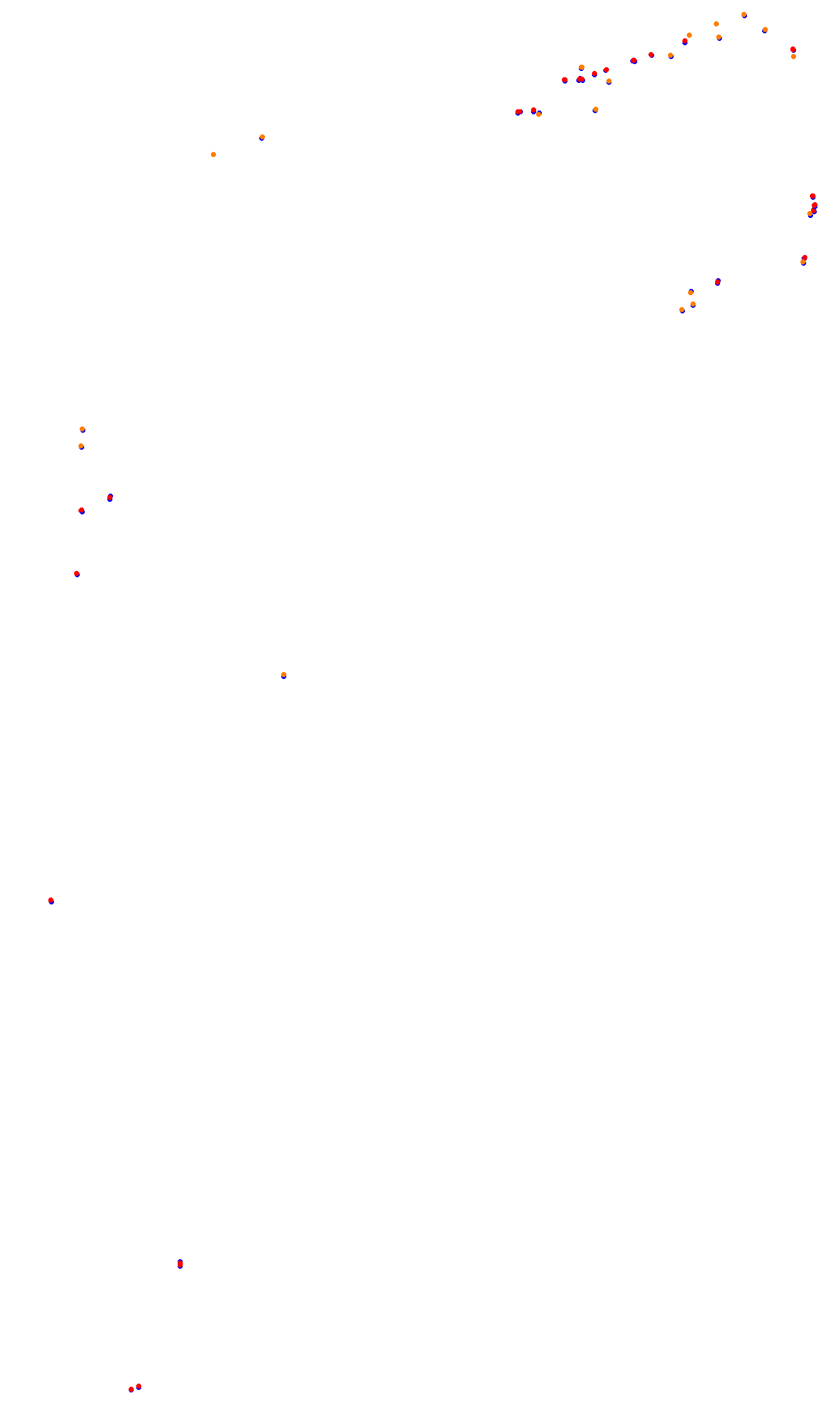 Monza collisions