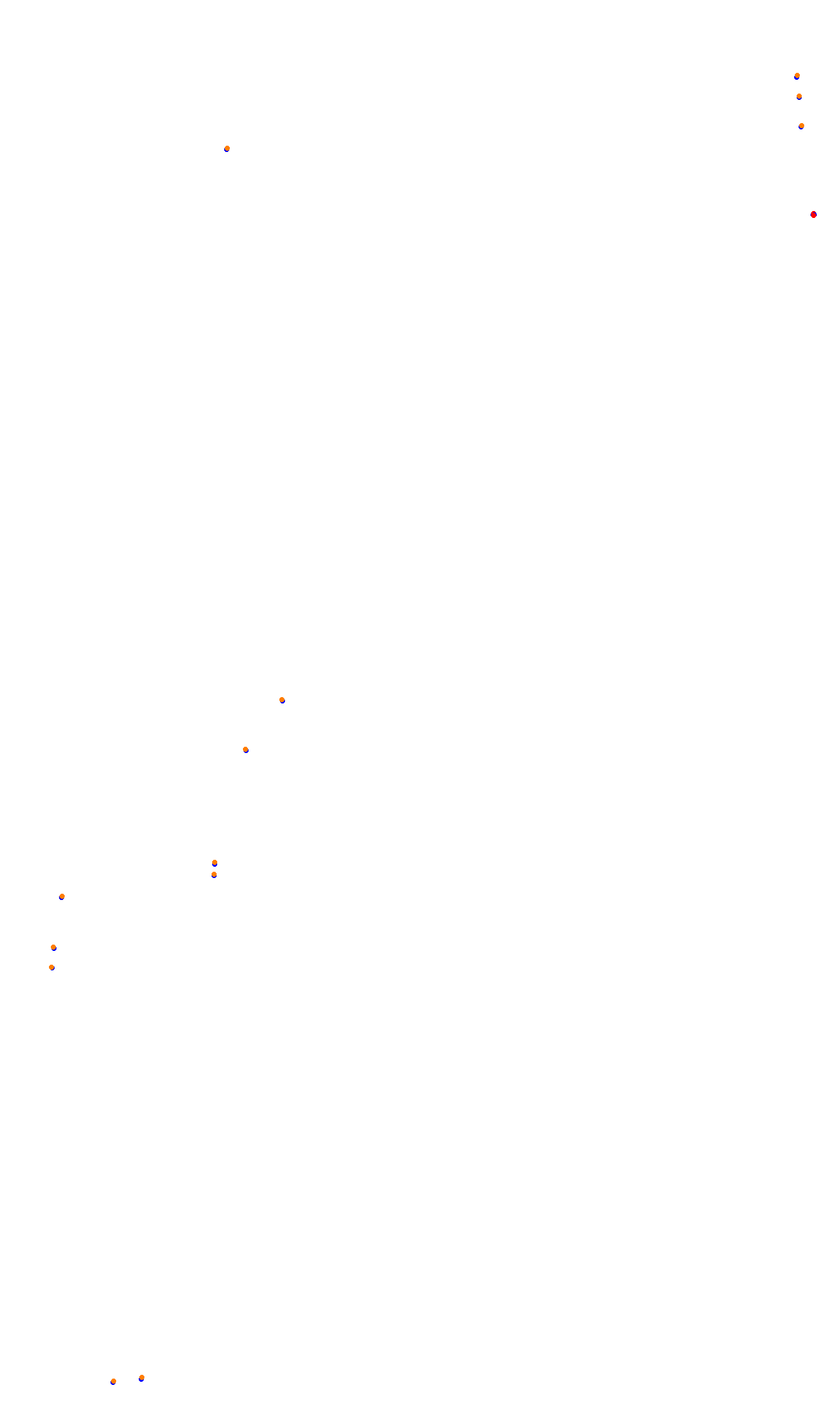 Monza collisions