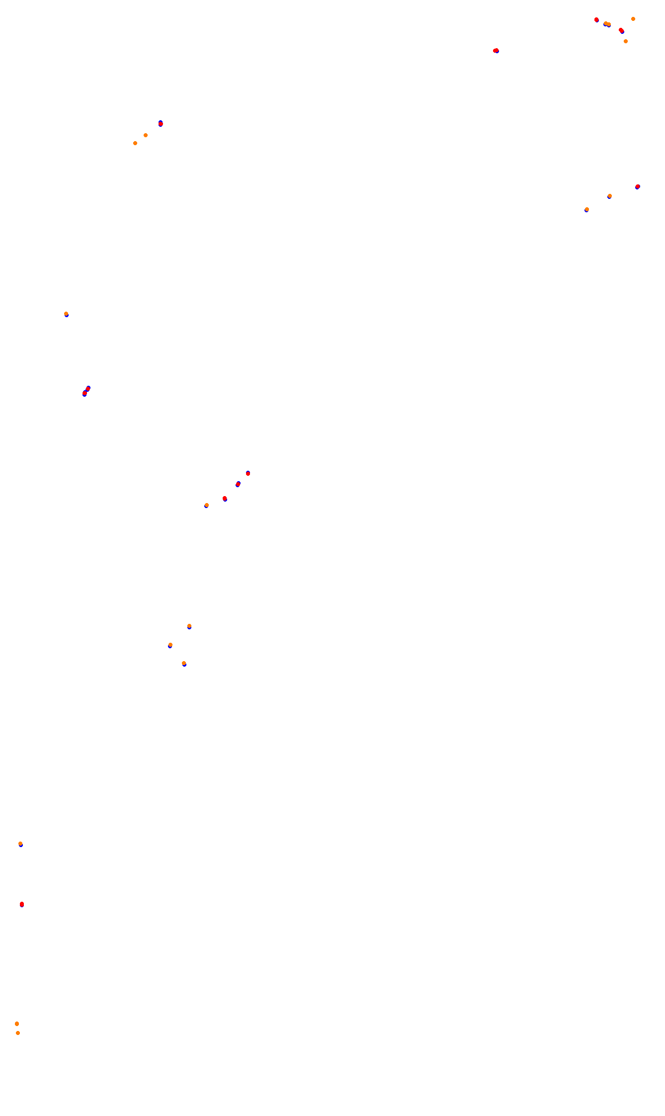 Monza collisions