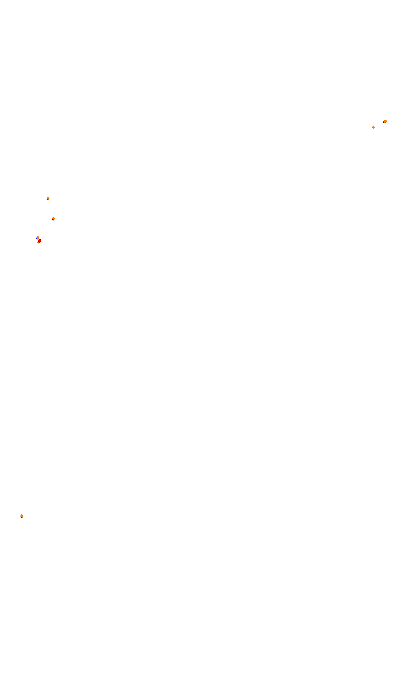 Monza collisions