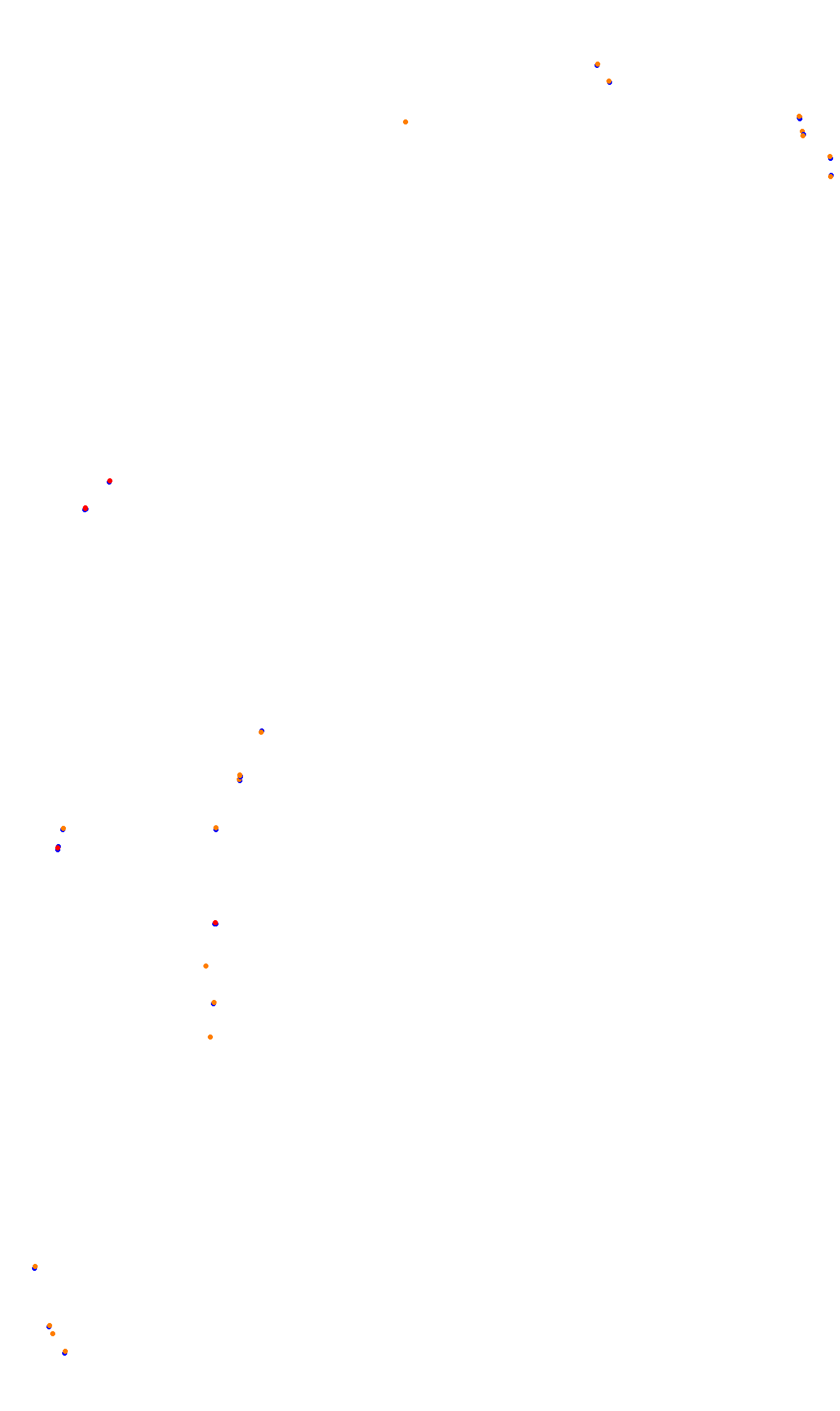 Monza collisions