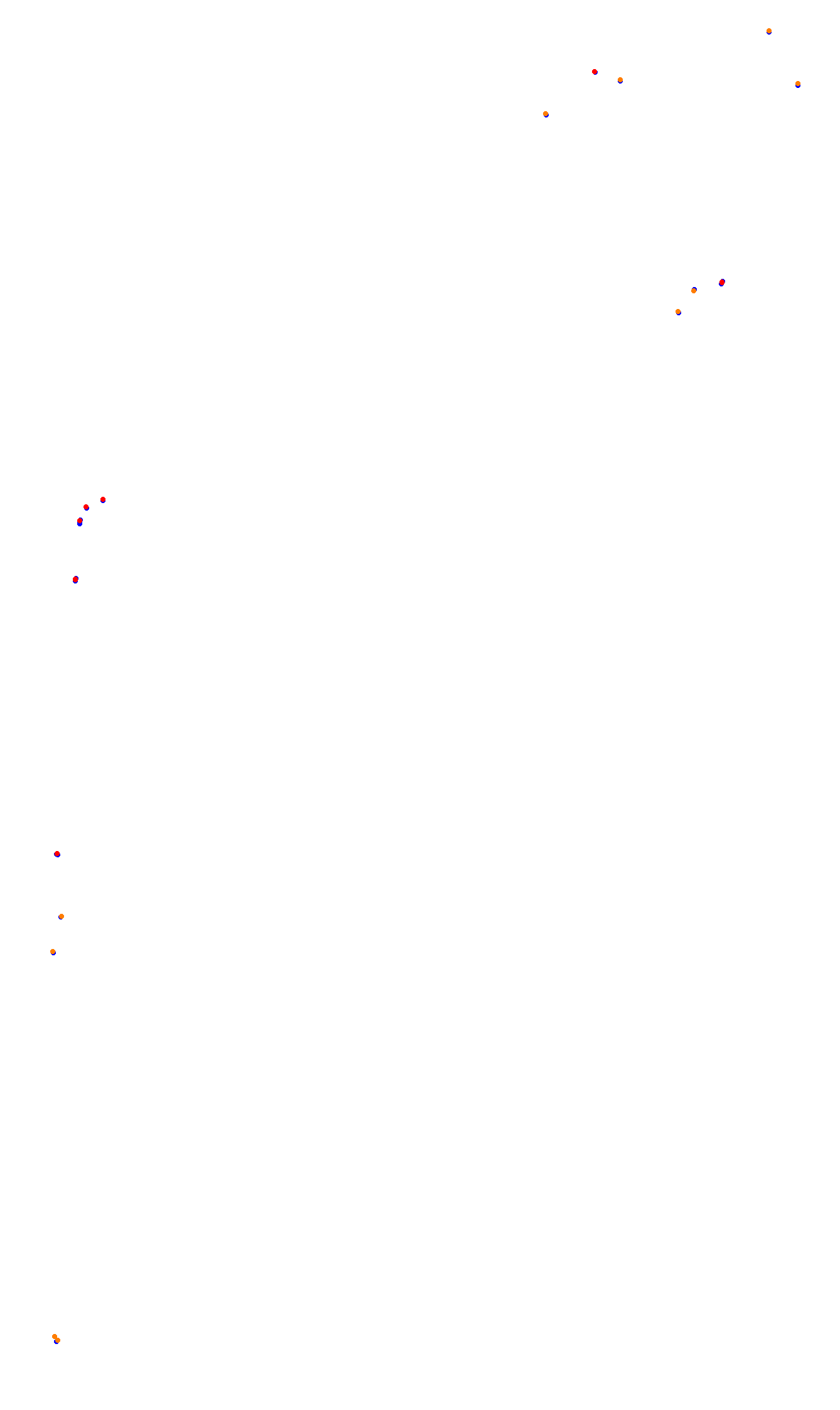 Monza collisions