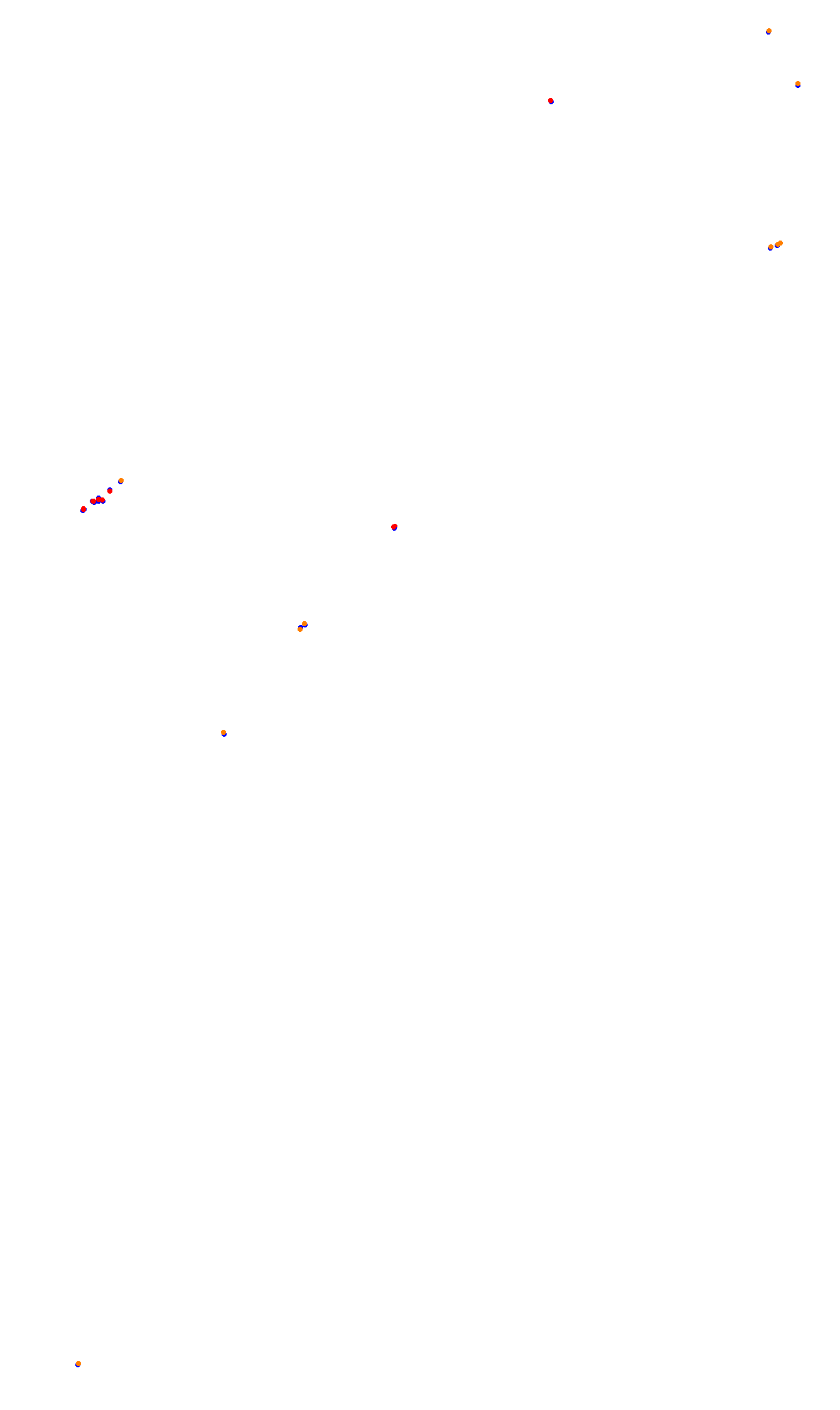 Monza collisions