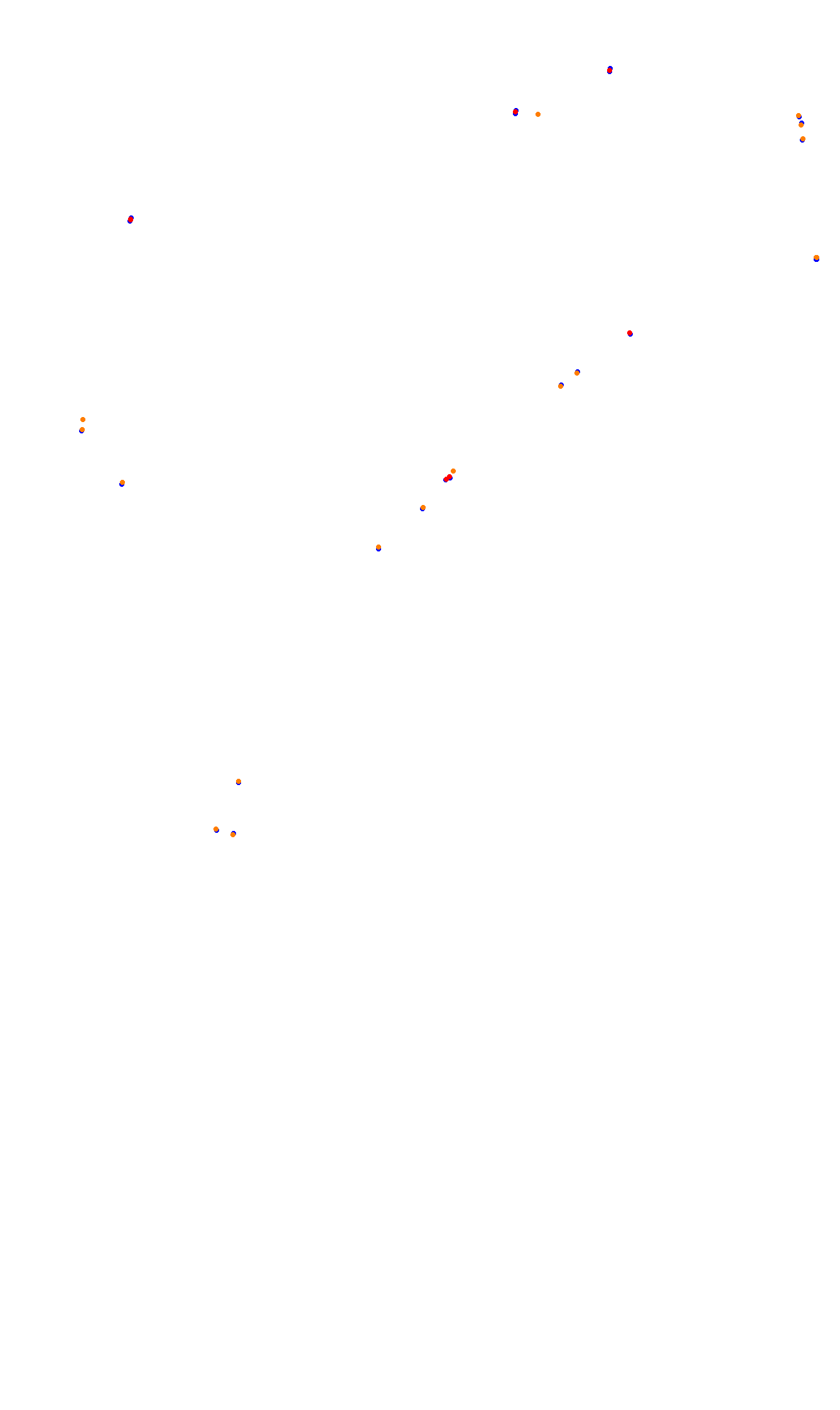 Monza collisions