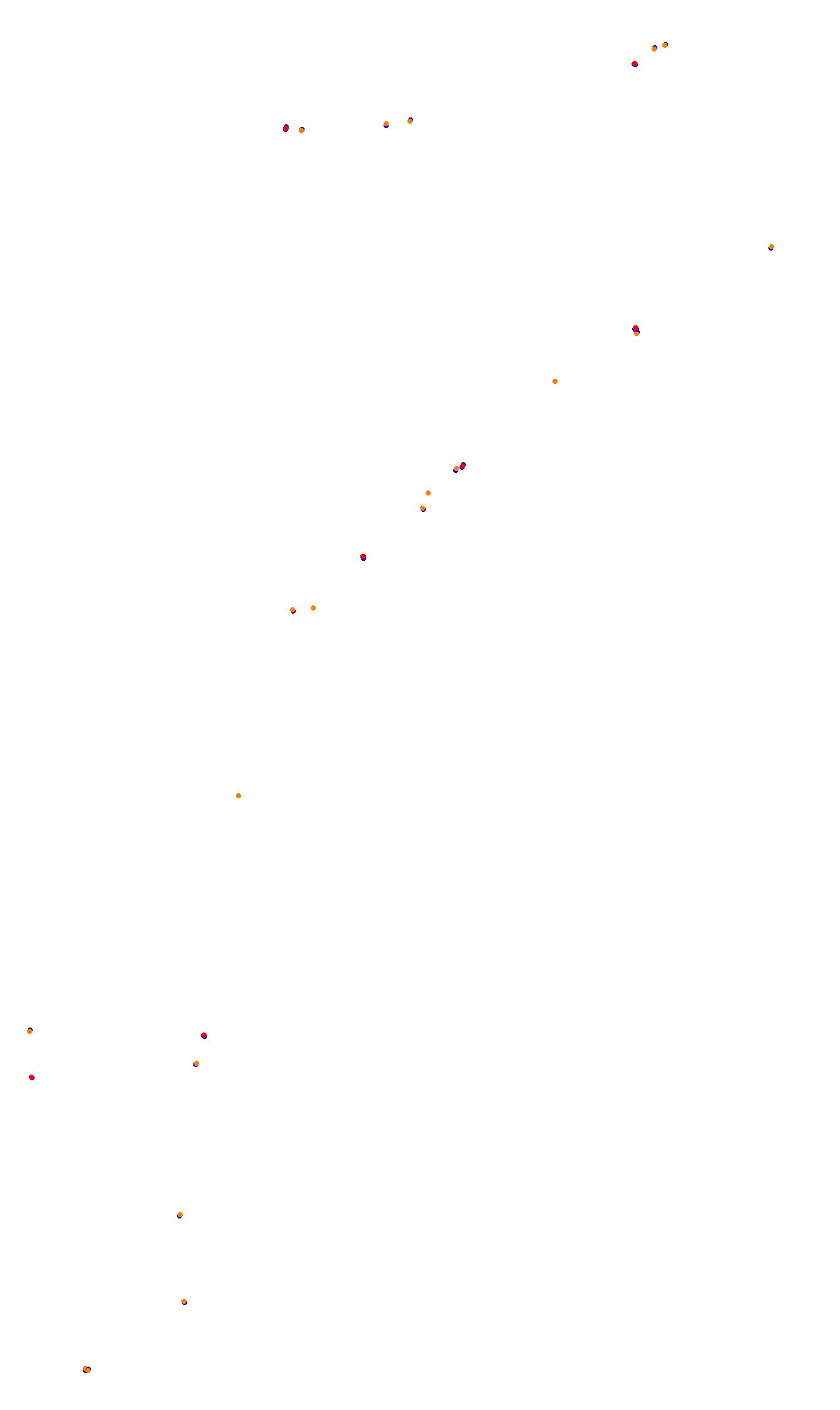 Monza collisions