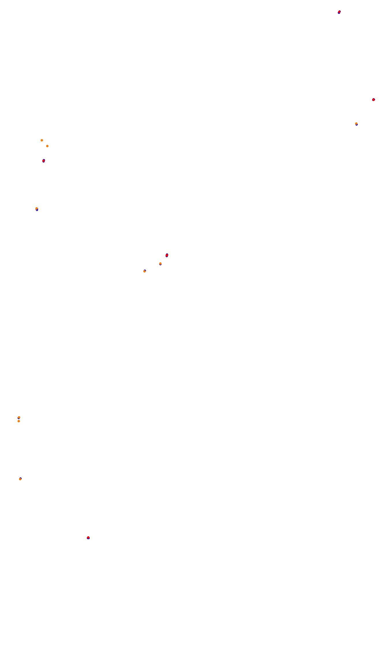 Monza collisions