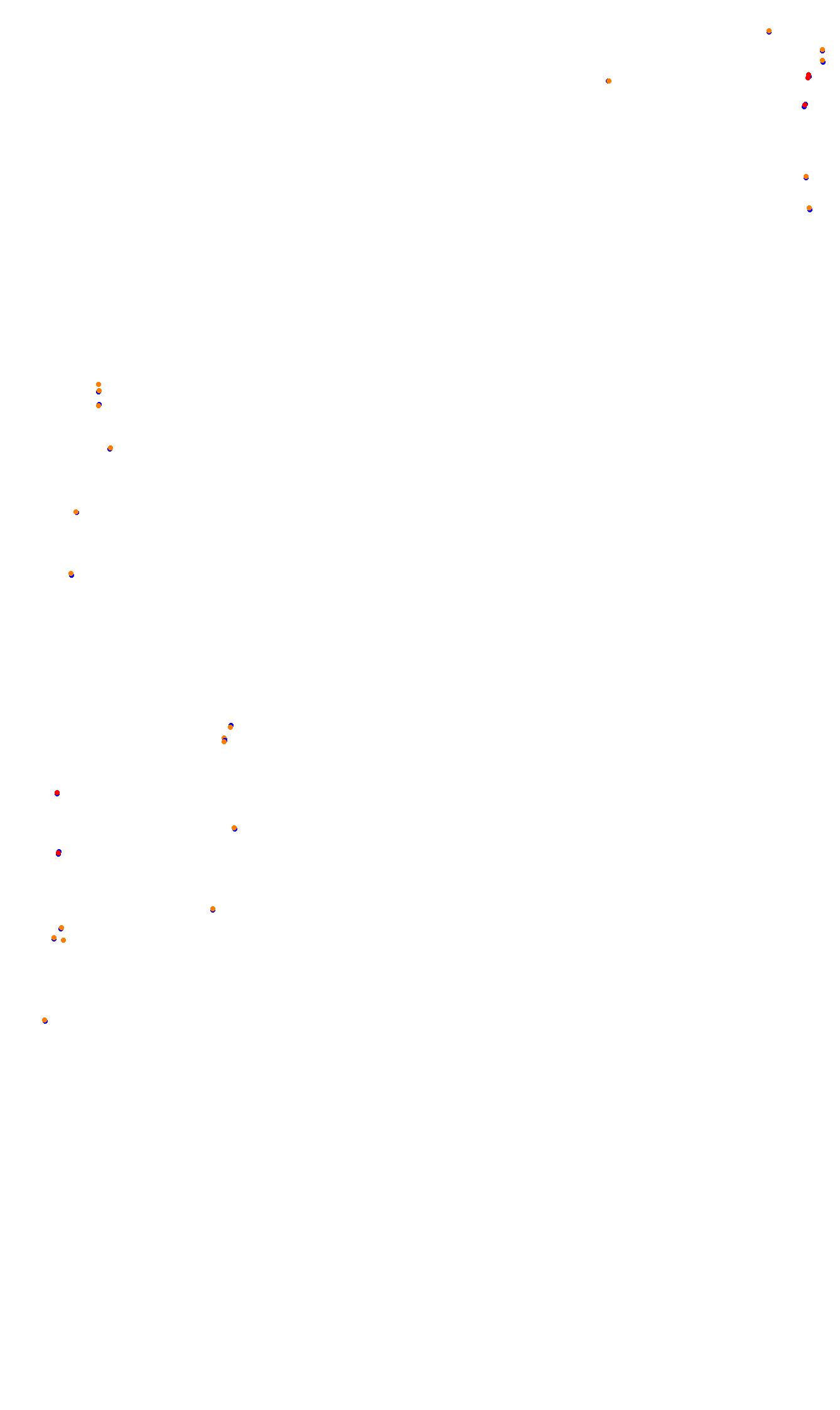 Monza collisions