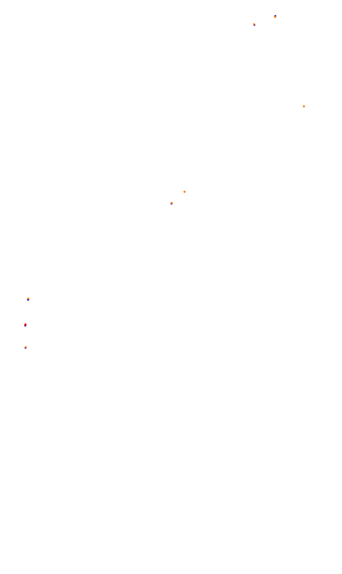 Monza collisions