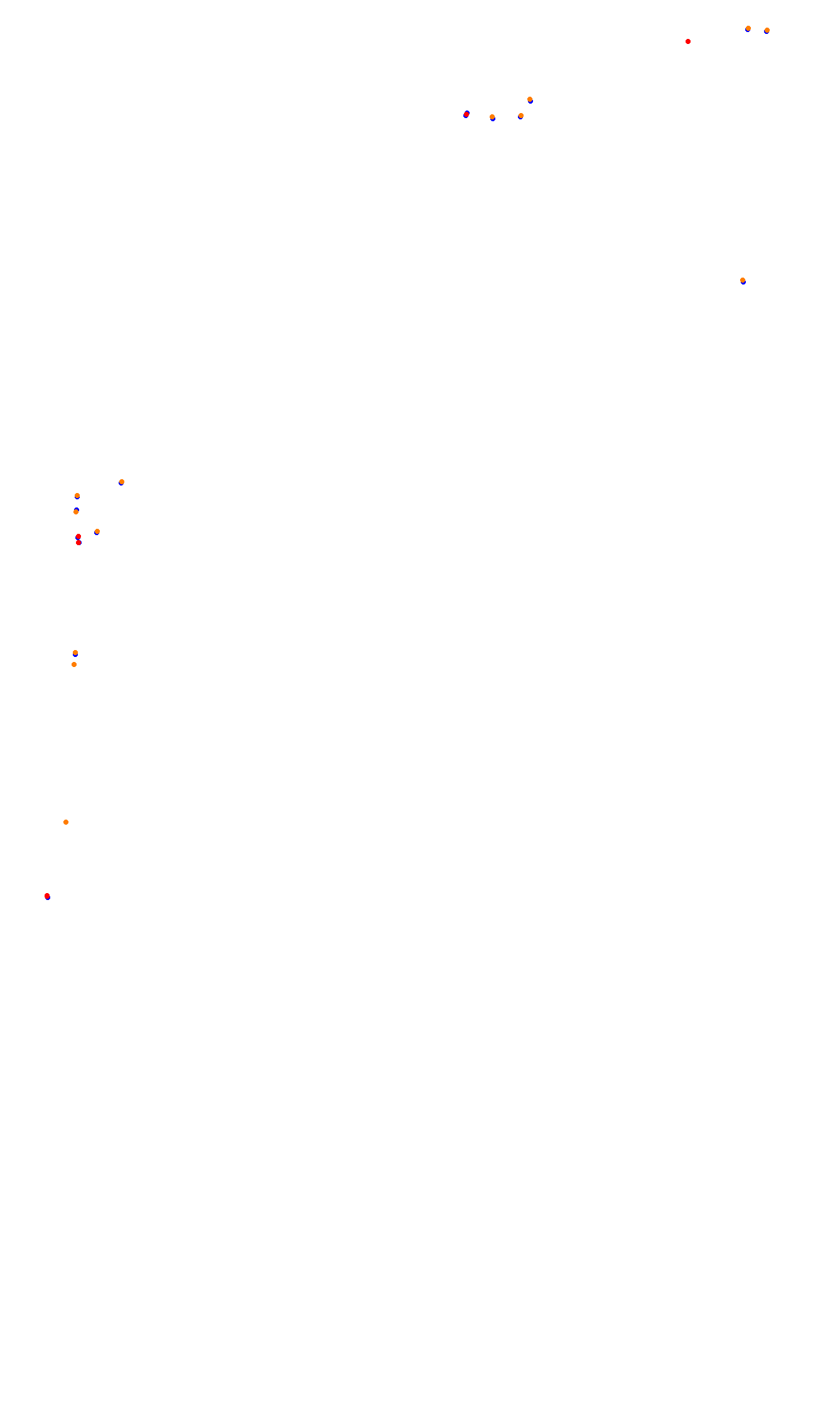 Monza collisions