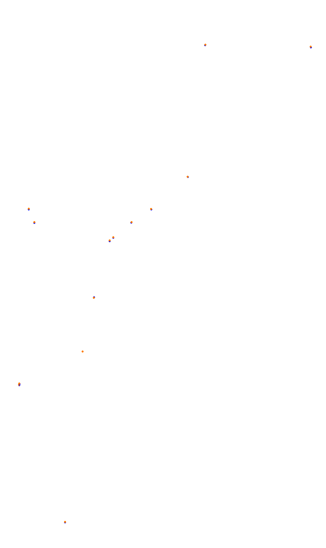 Monza collisions