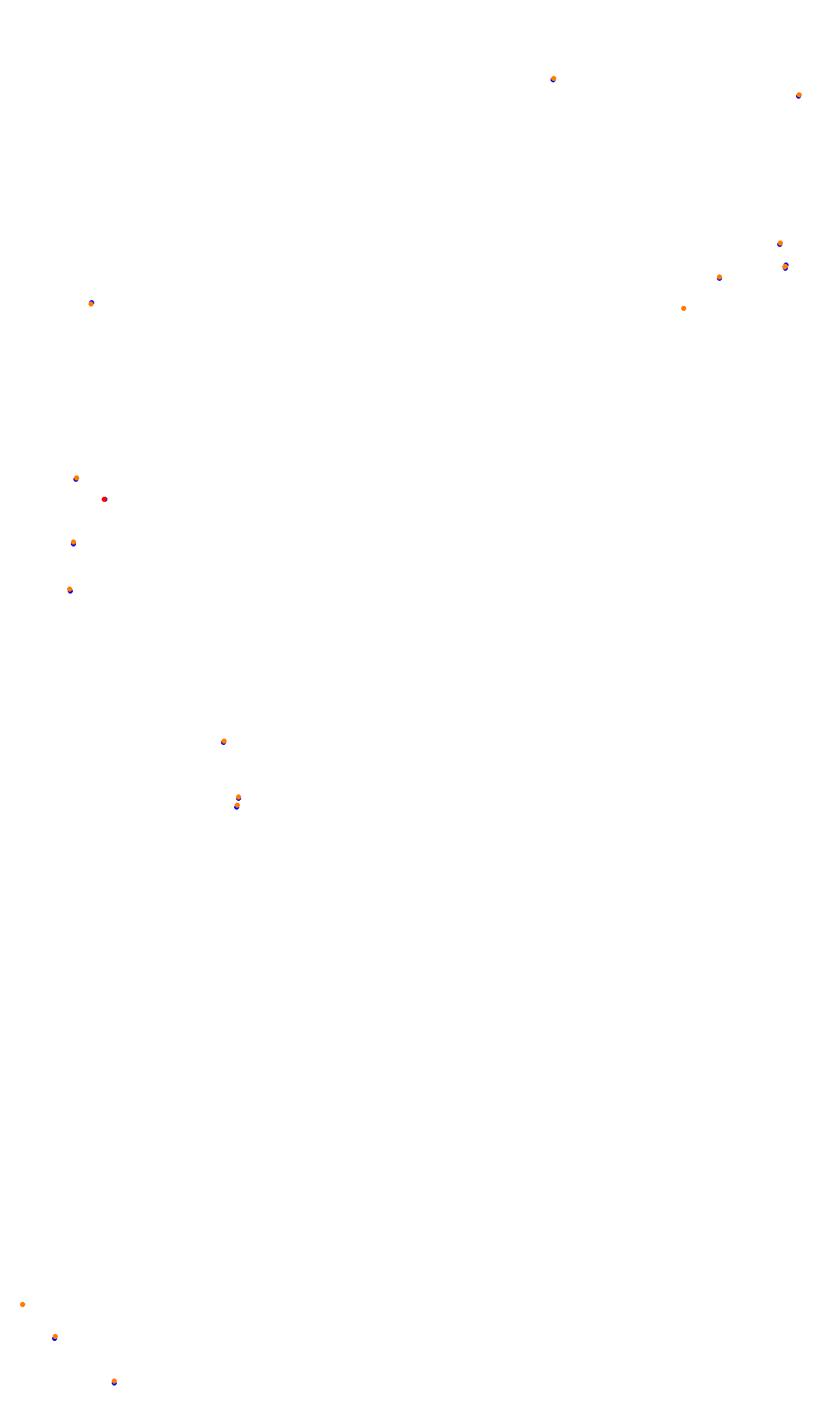 Monza collisions