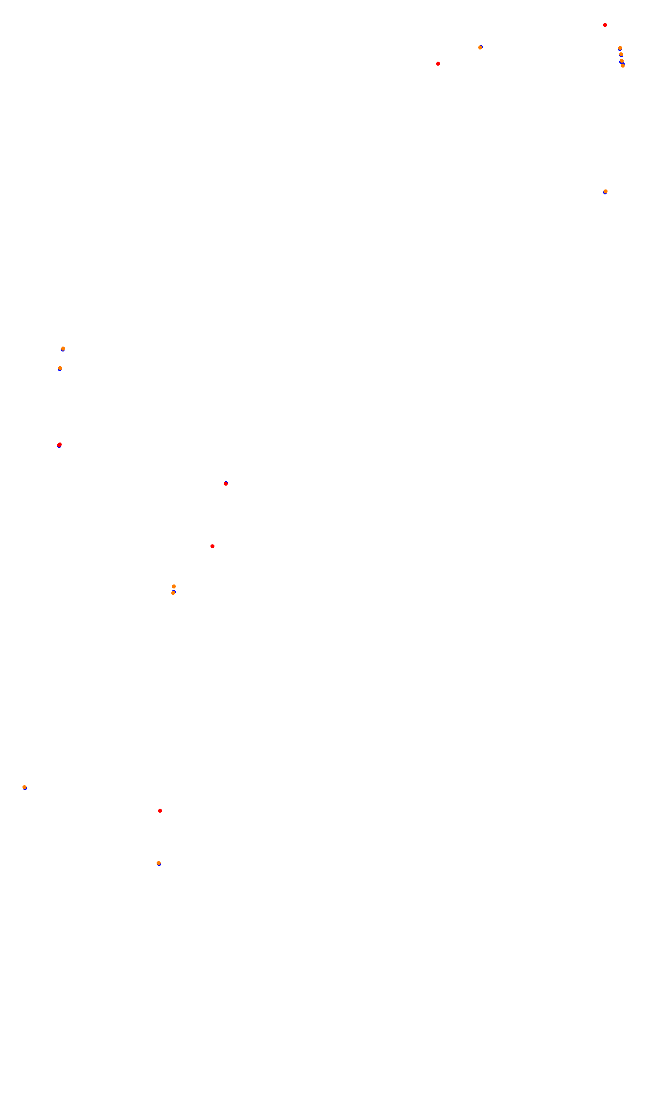 Monza collisions