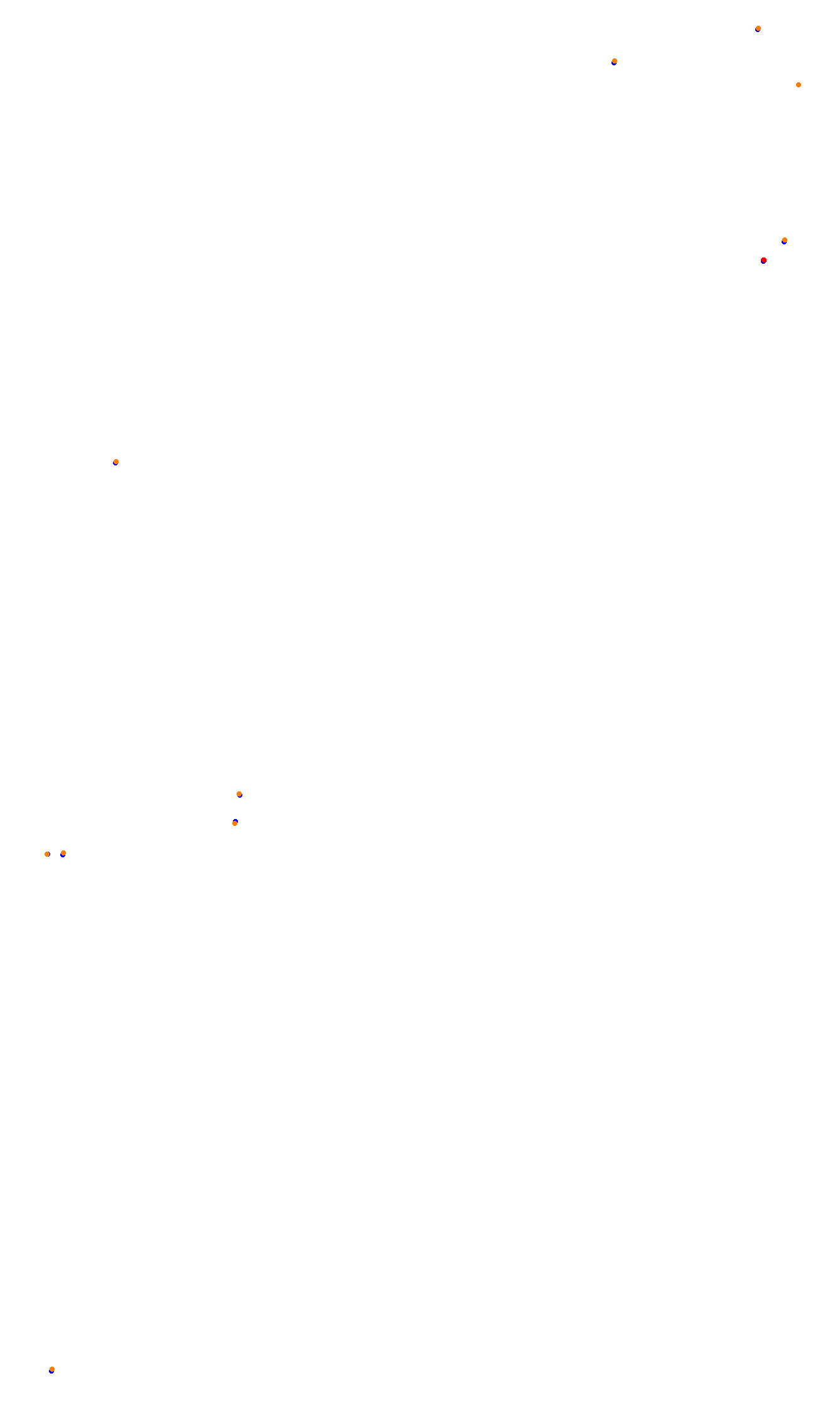 Monza collisions