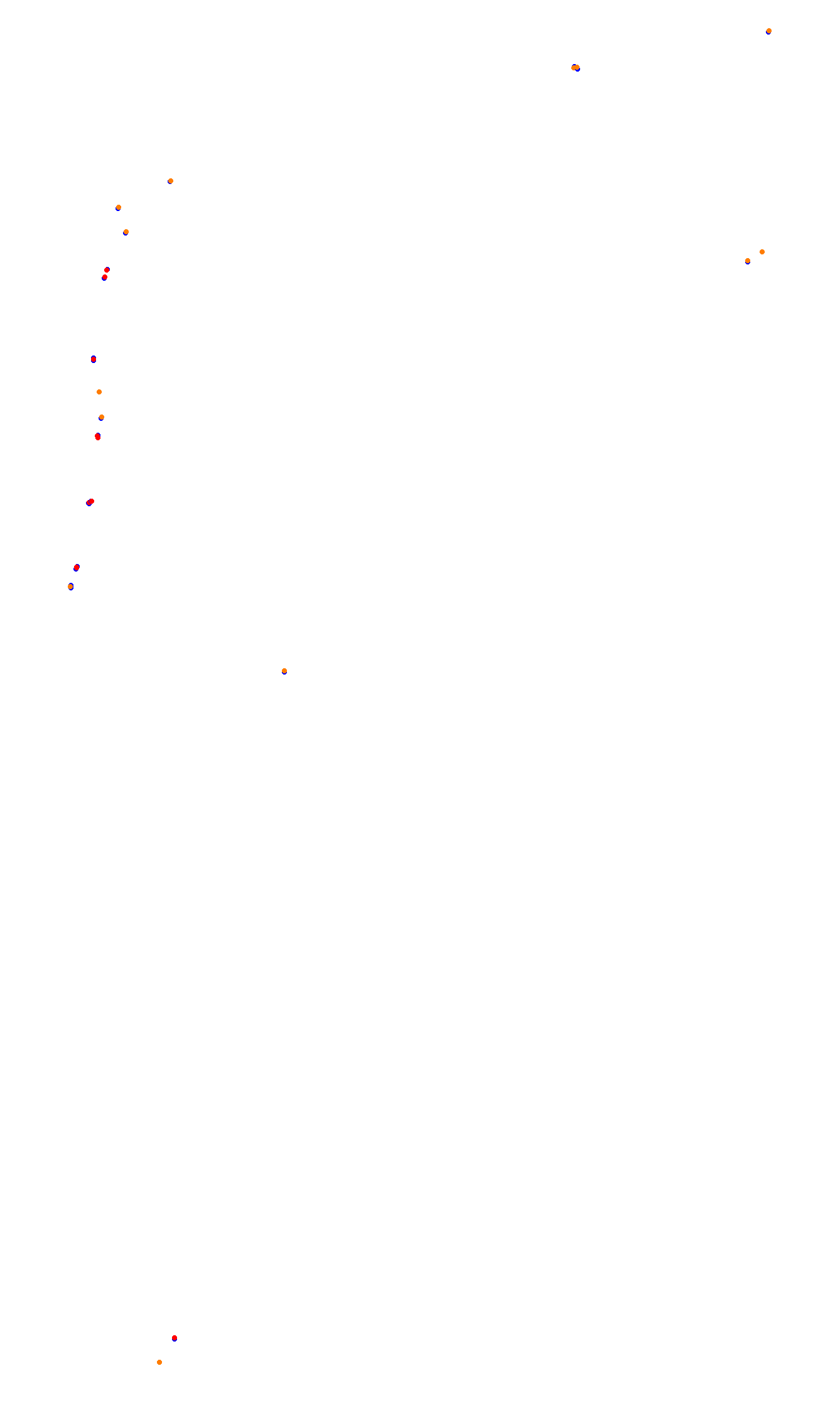 Monza collisions