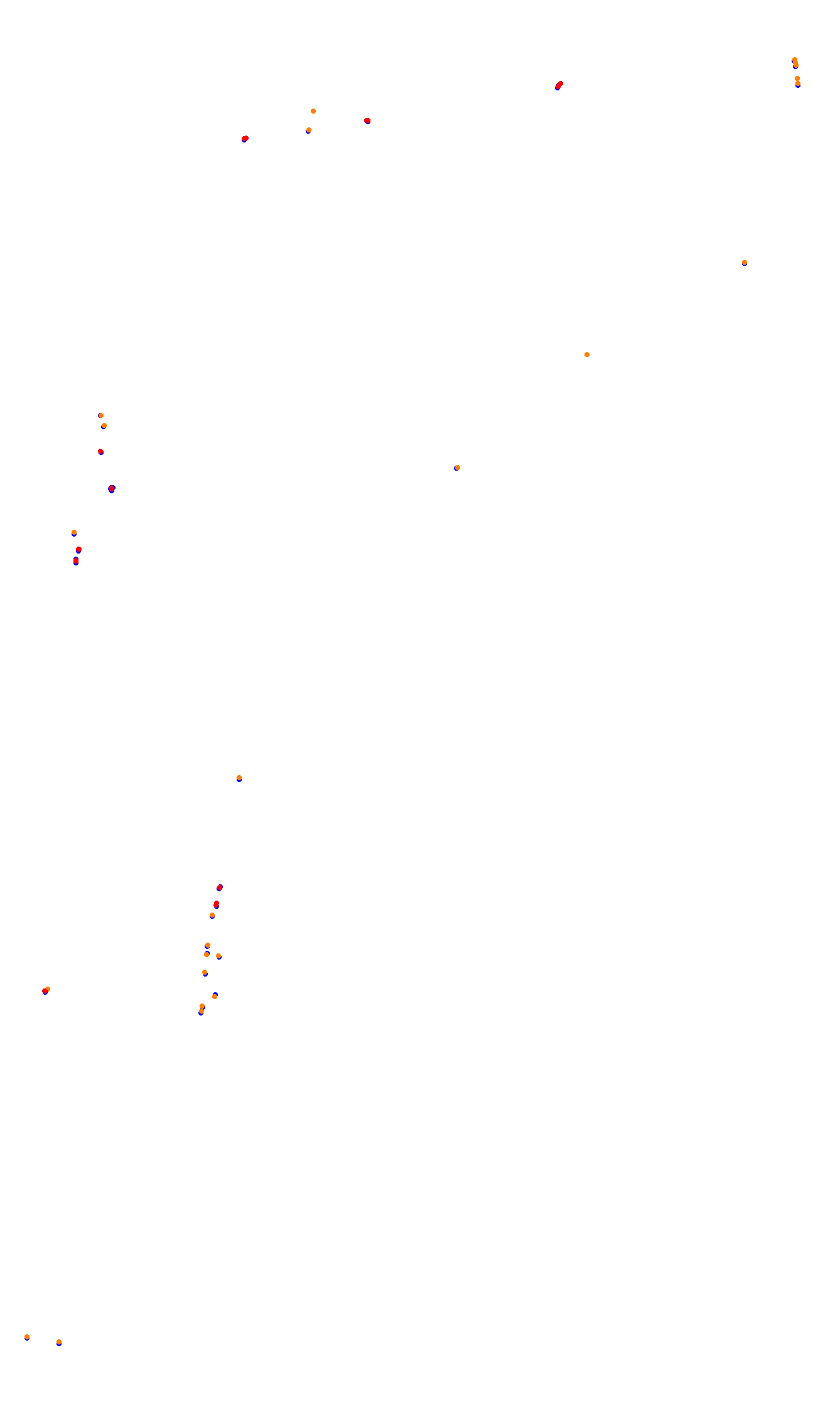 Monza collisions