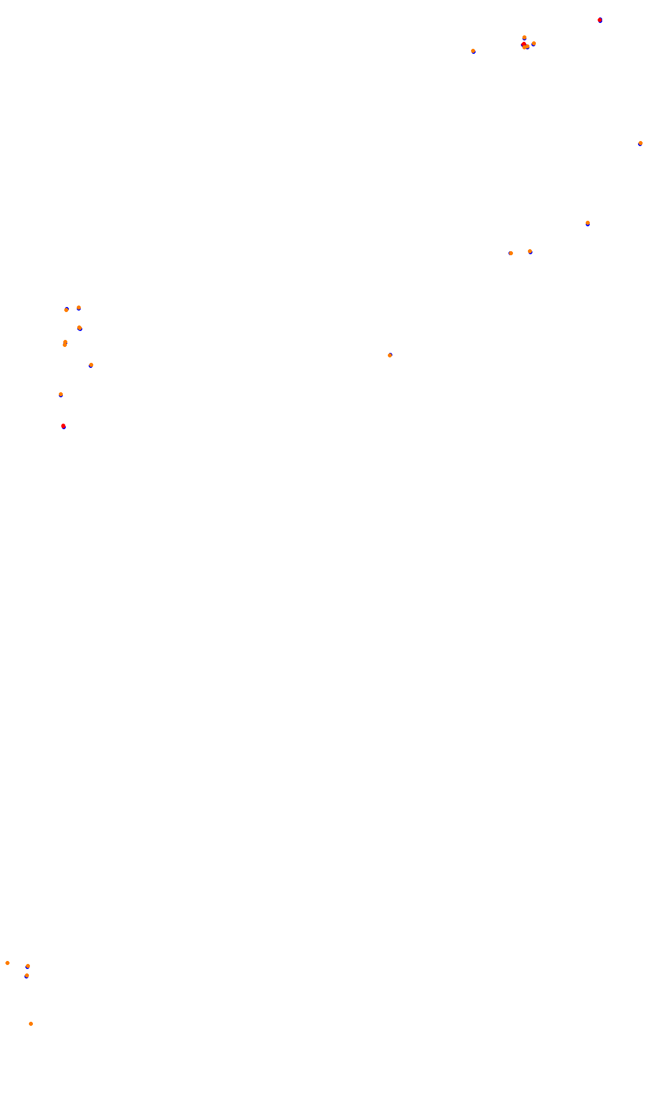 Monza collisions