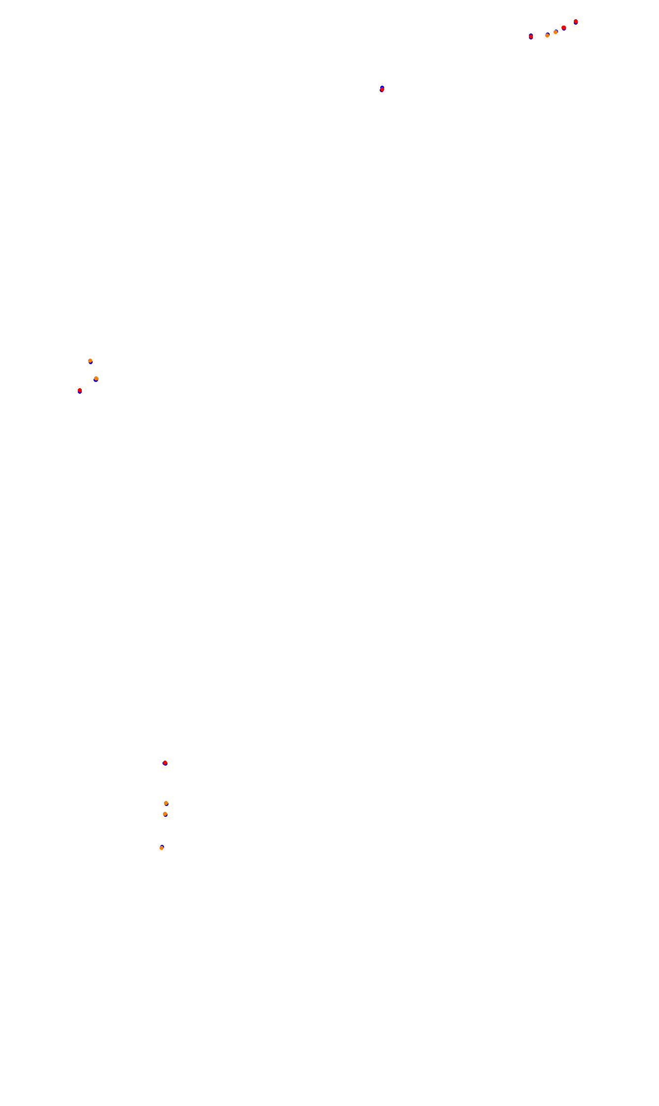 Monza collisions