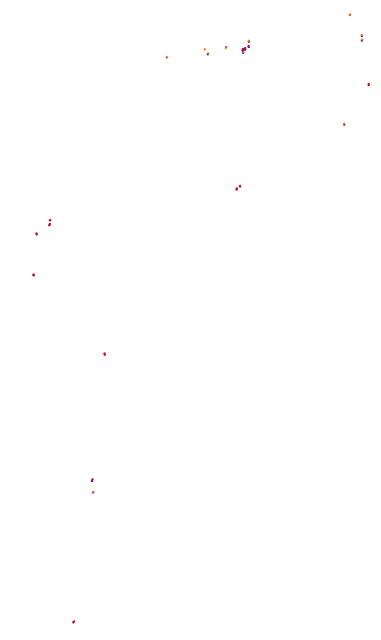 Monza collisions