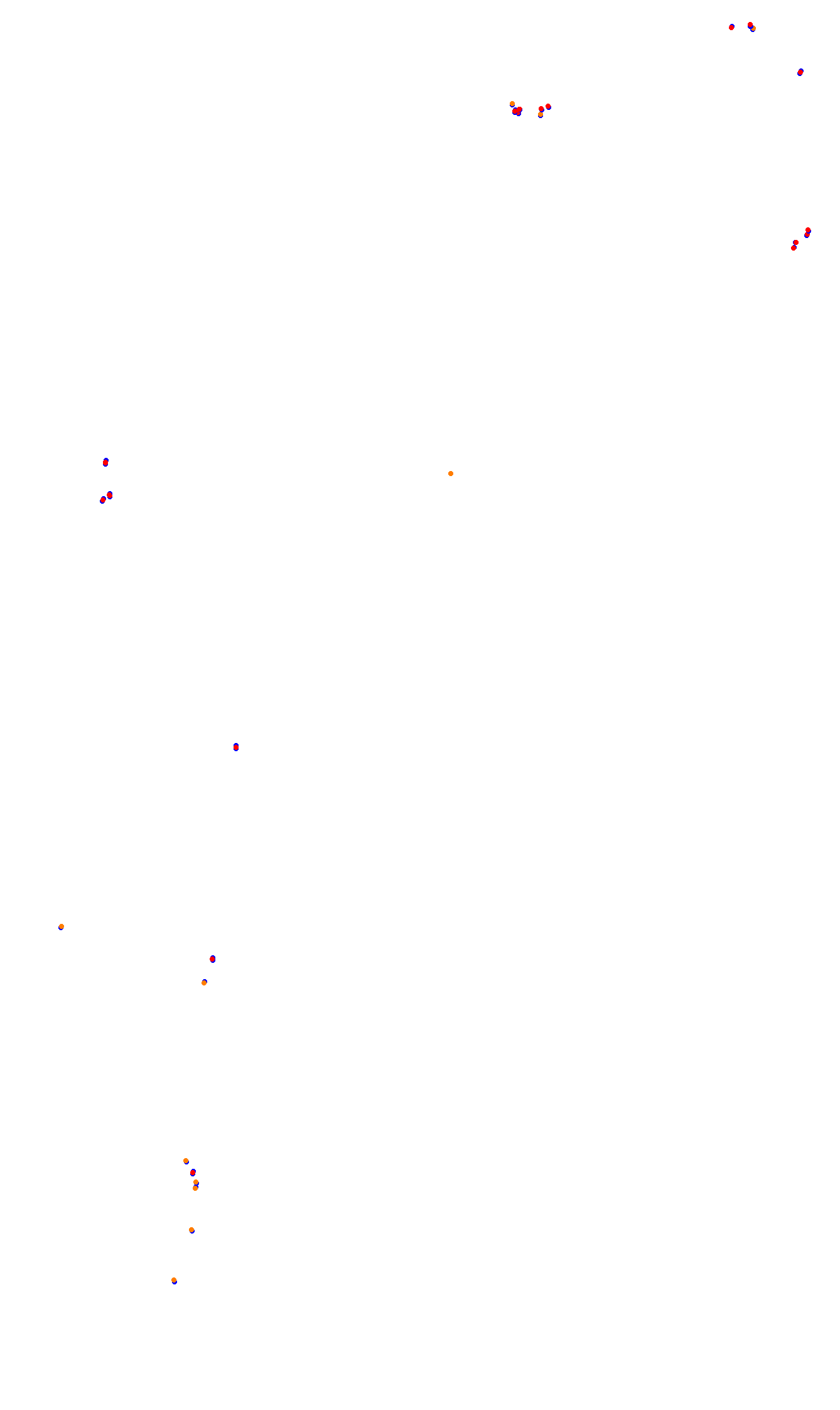 Monza collisions