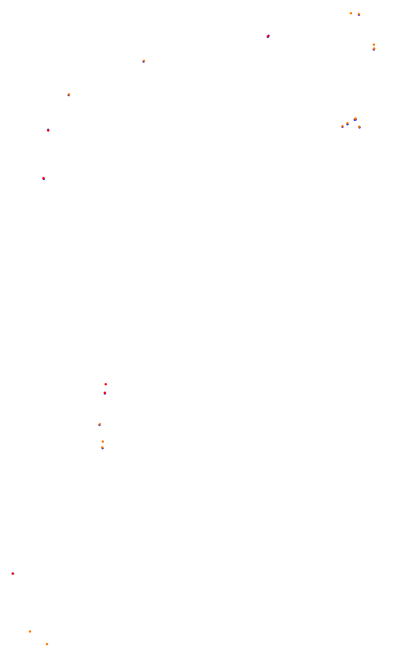 Monza collisions