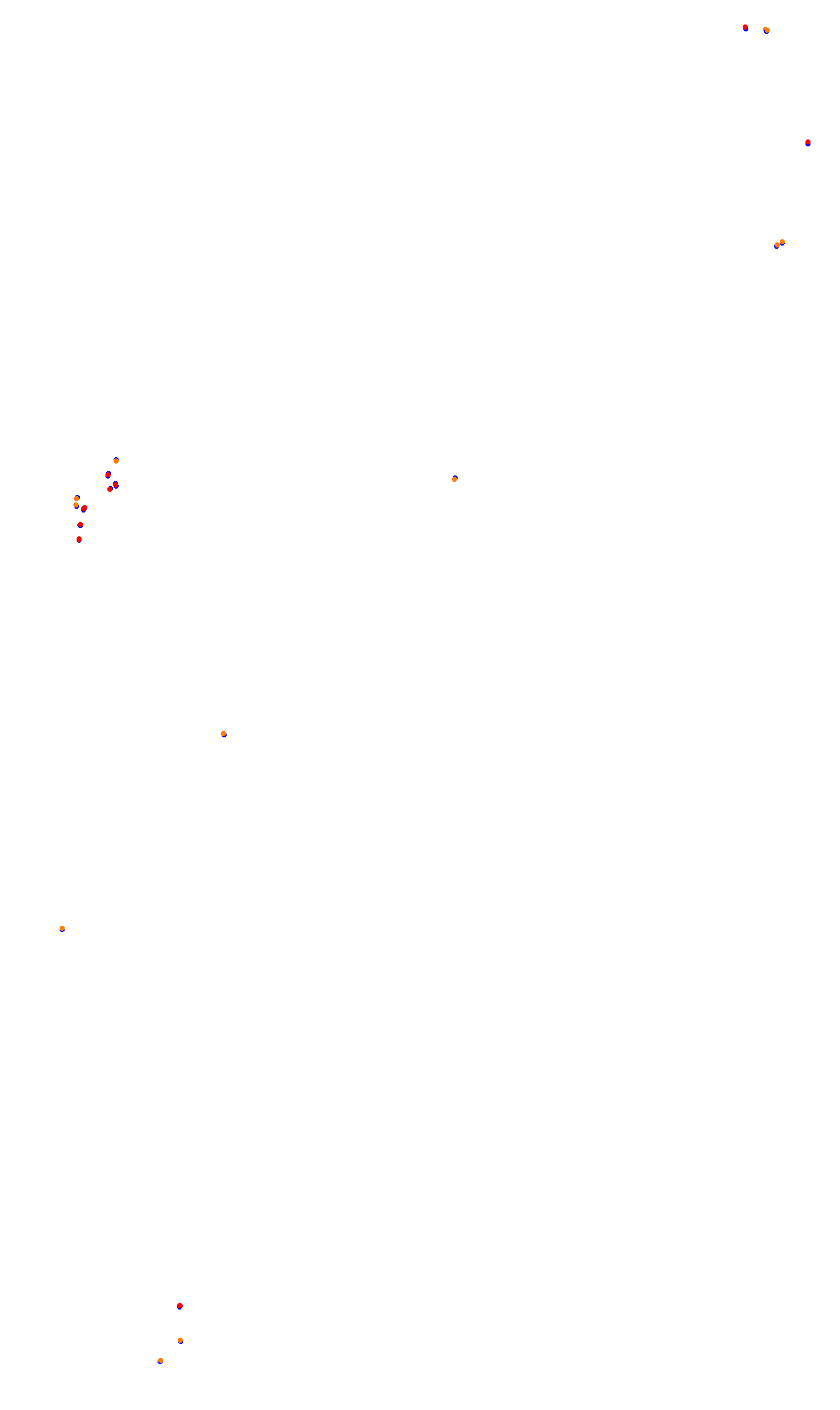 Monza collisions