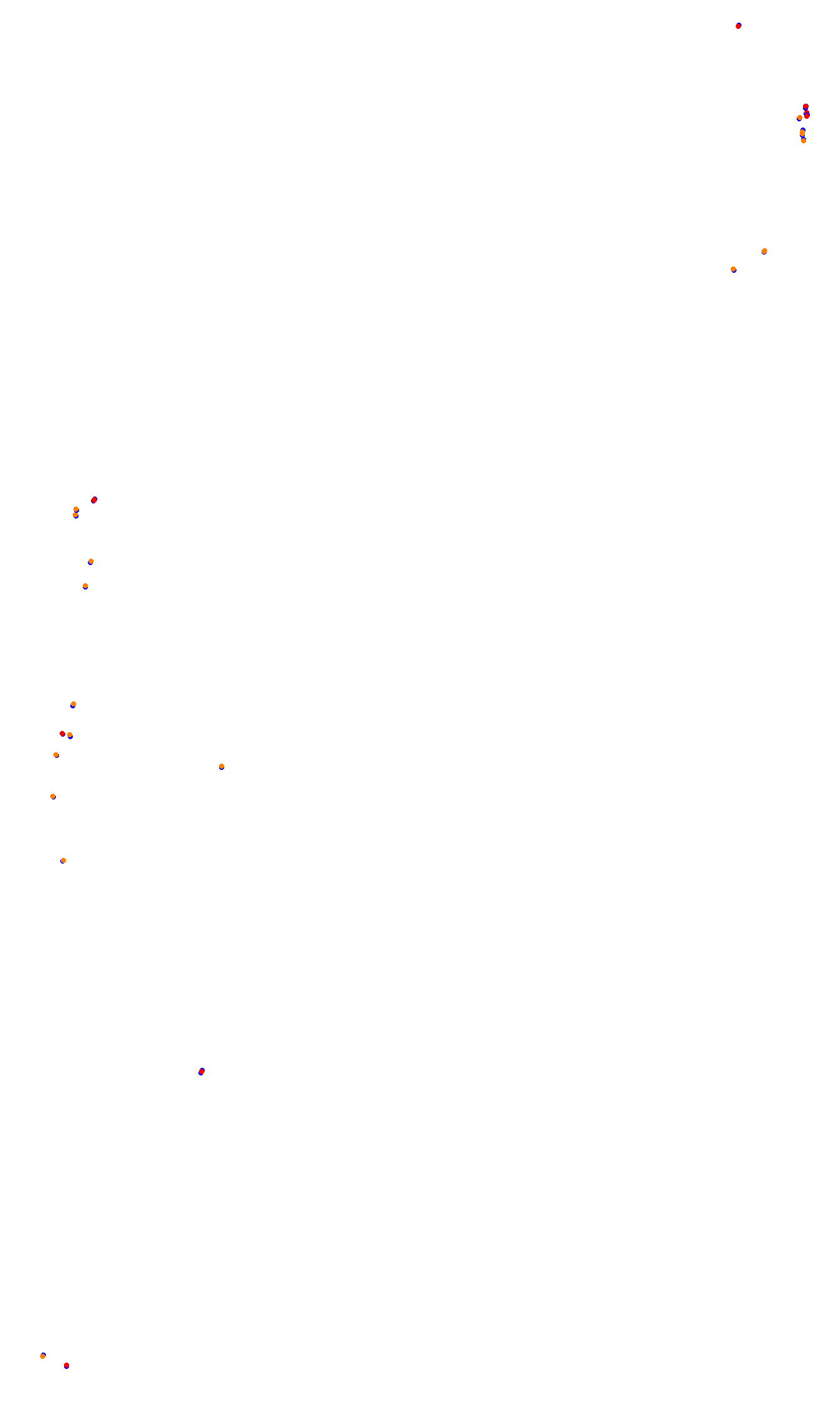 Monza collisions