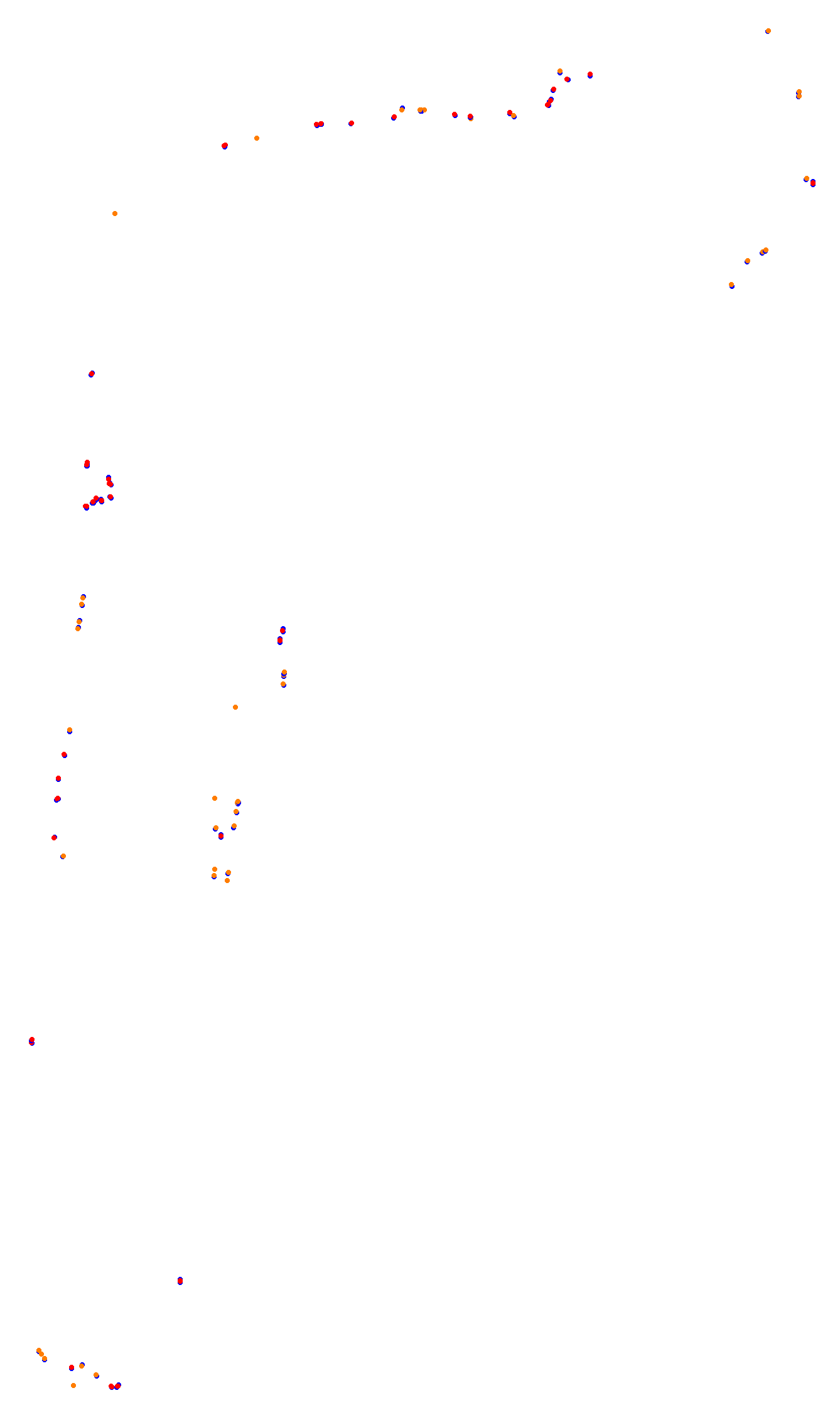 Monza collisions