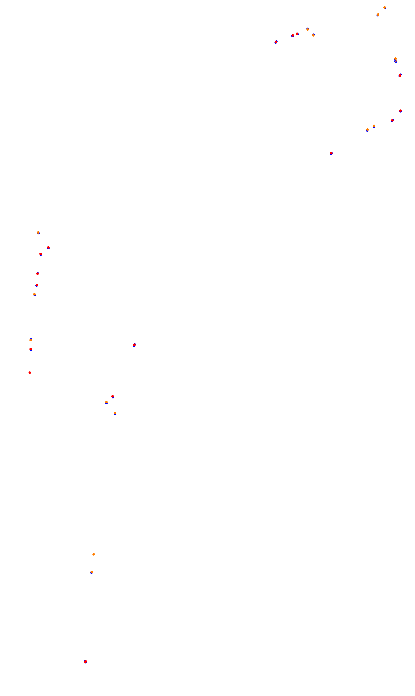 Monza collisions