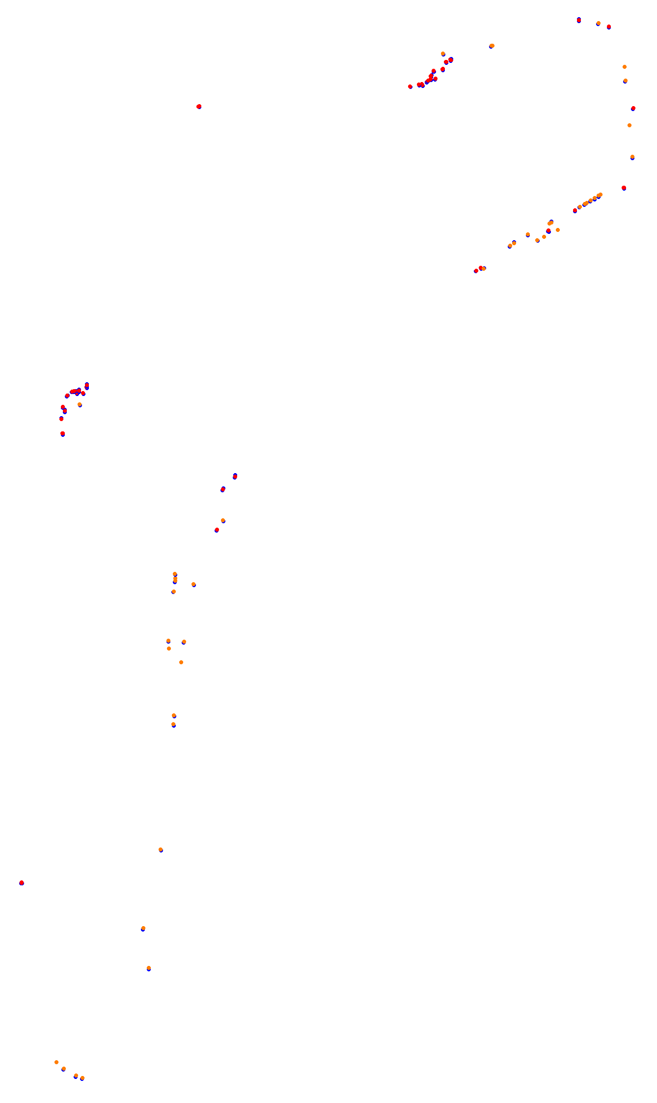 Monza collisions