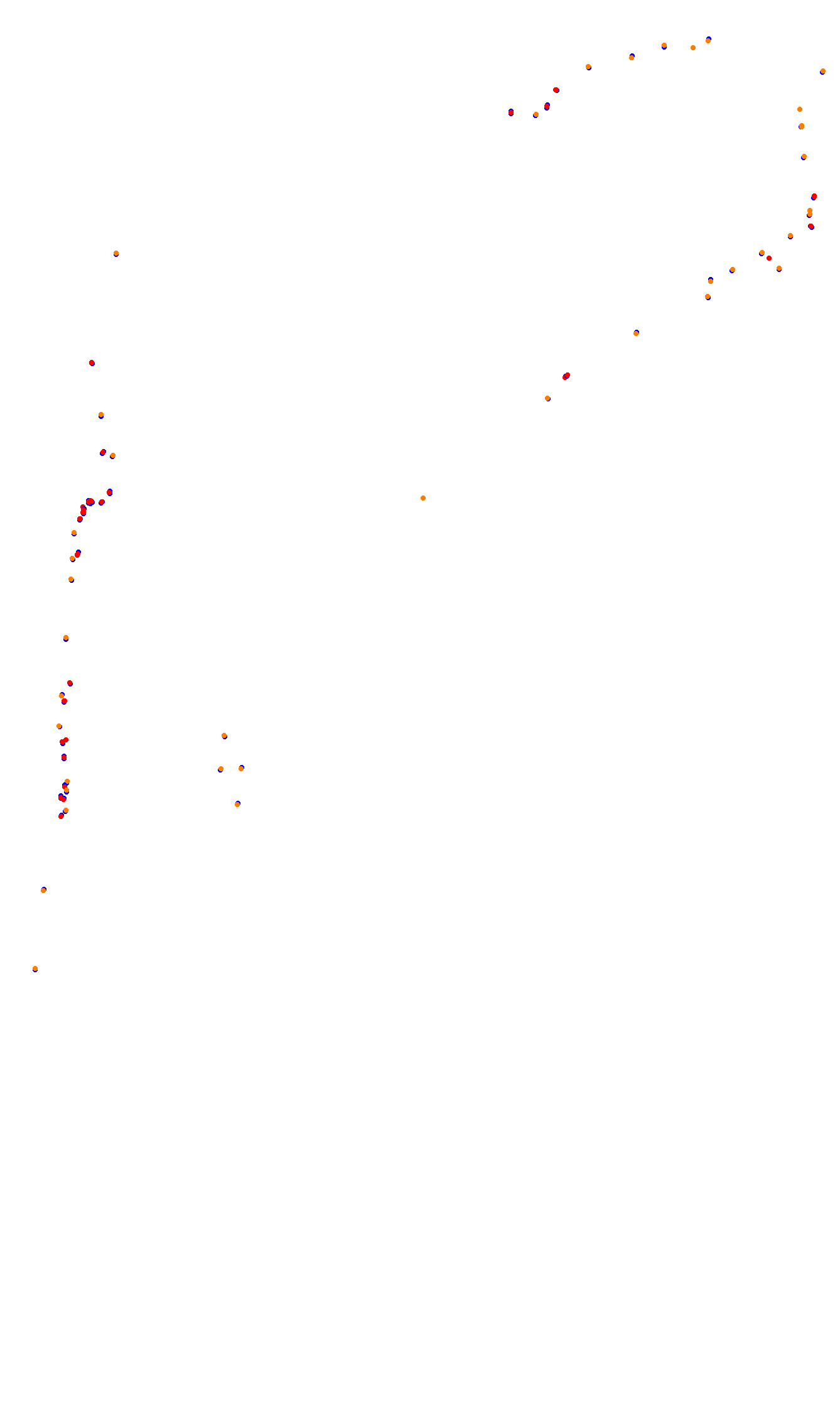 Monza collisions