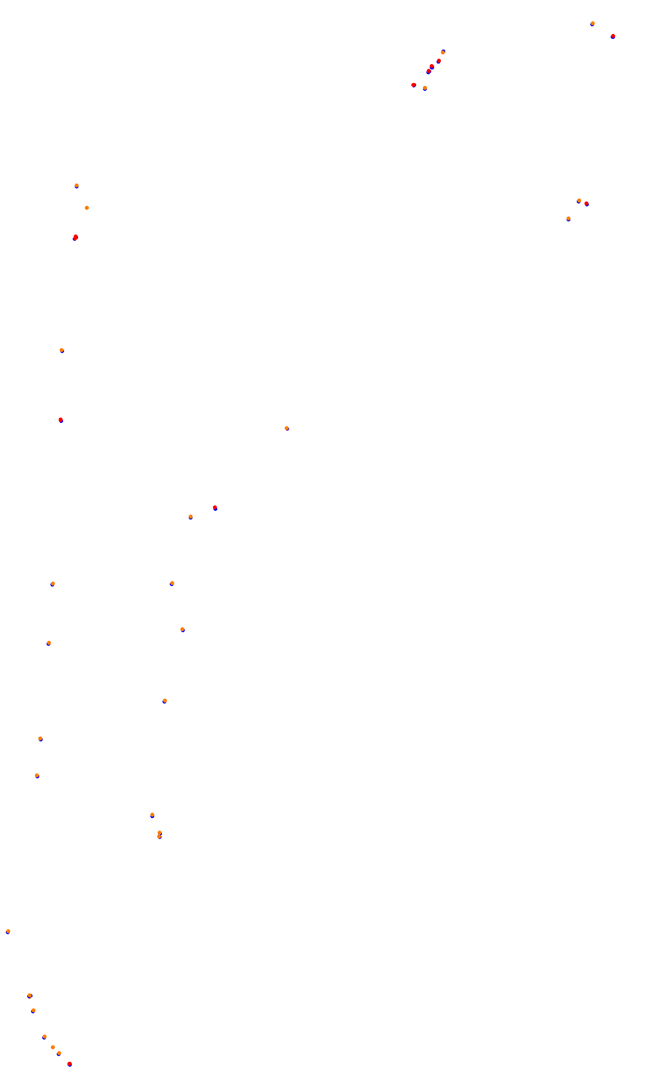 Monza collisions